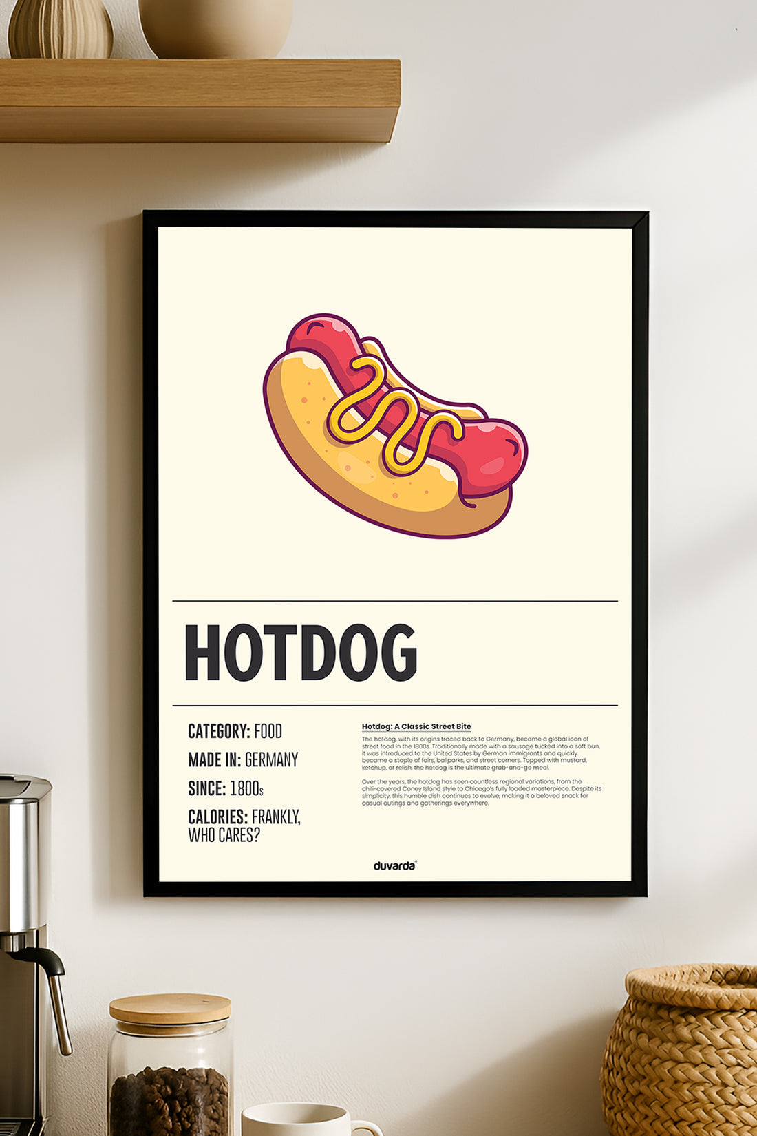Hotdog Siyah