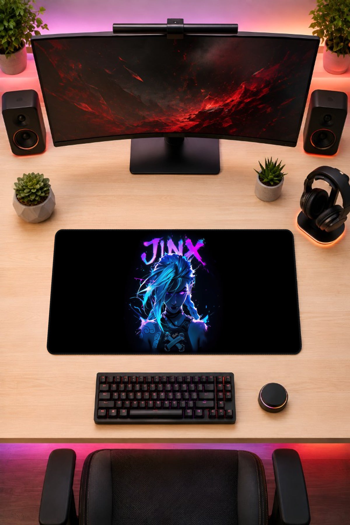 League of Legends Jinx - mousepad