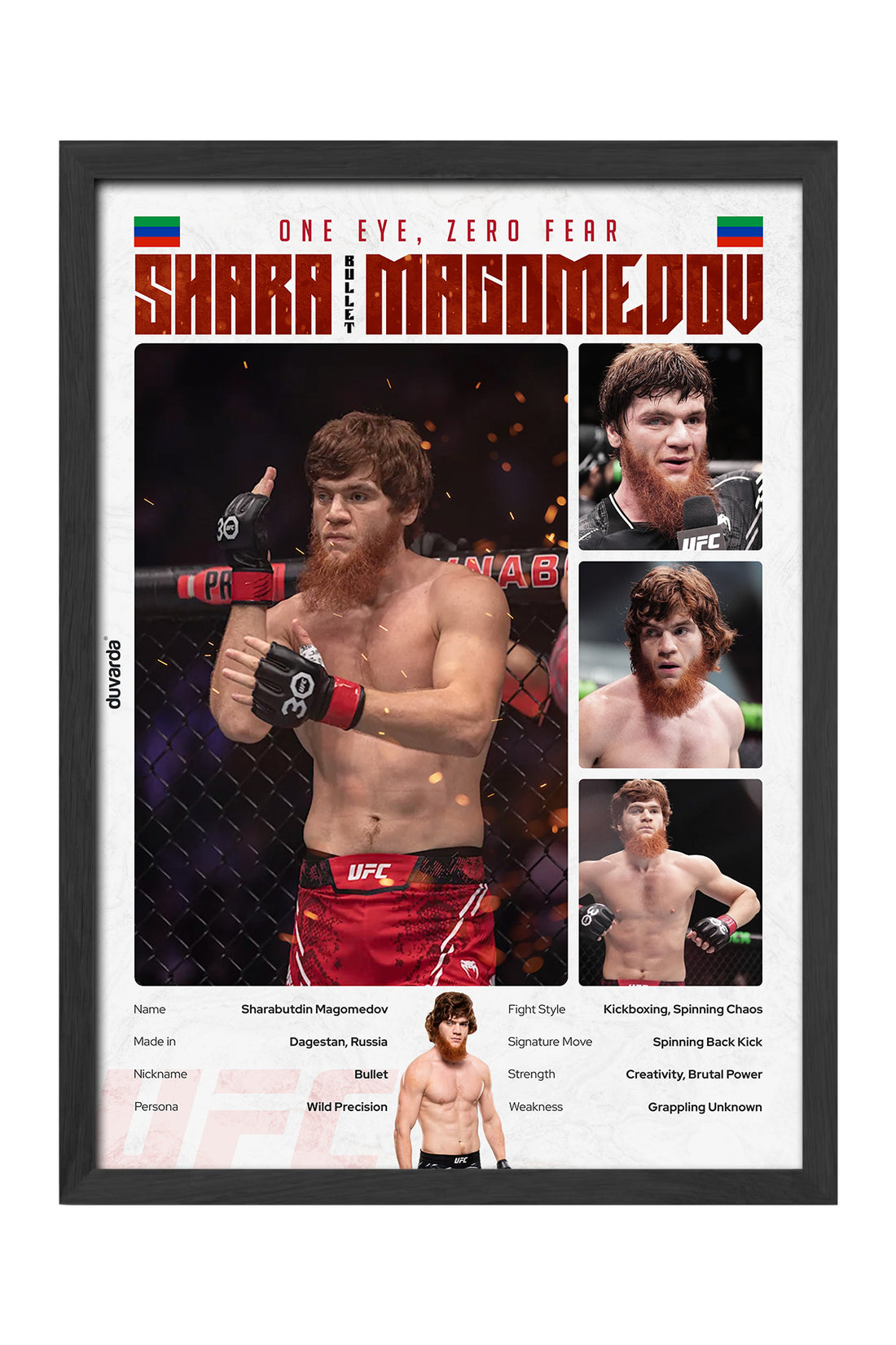 Shara Magomedov UFC - tablo
