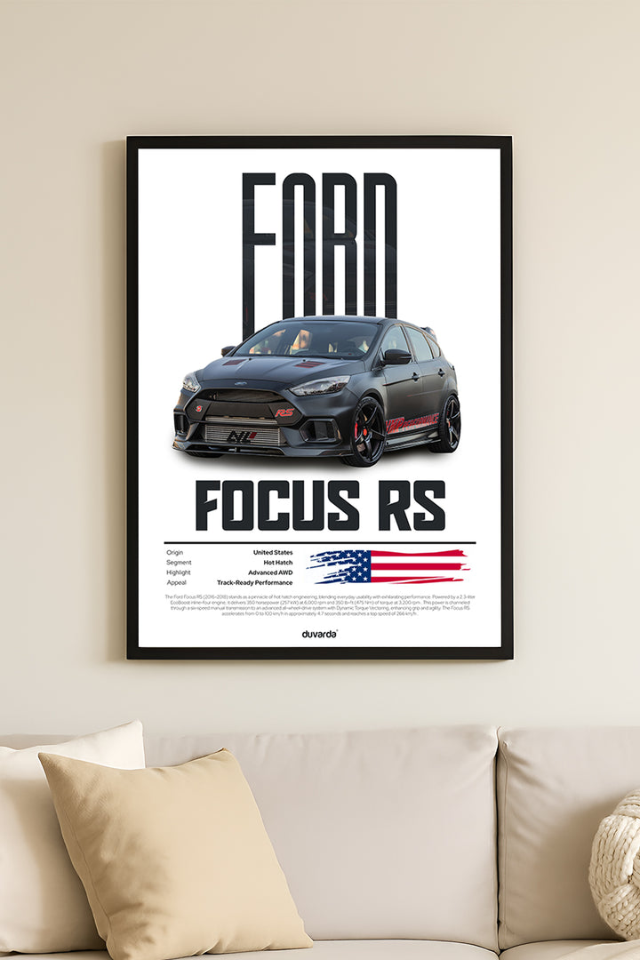 Ford Focus Rs Araba - tablo