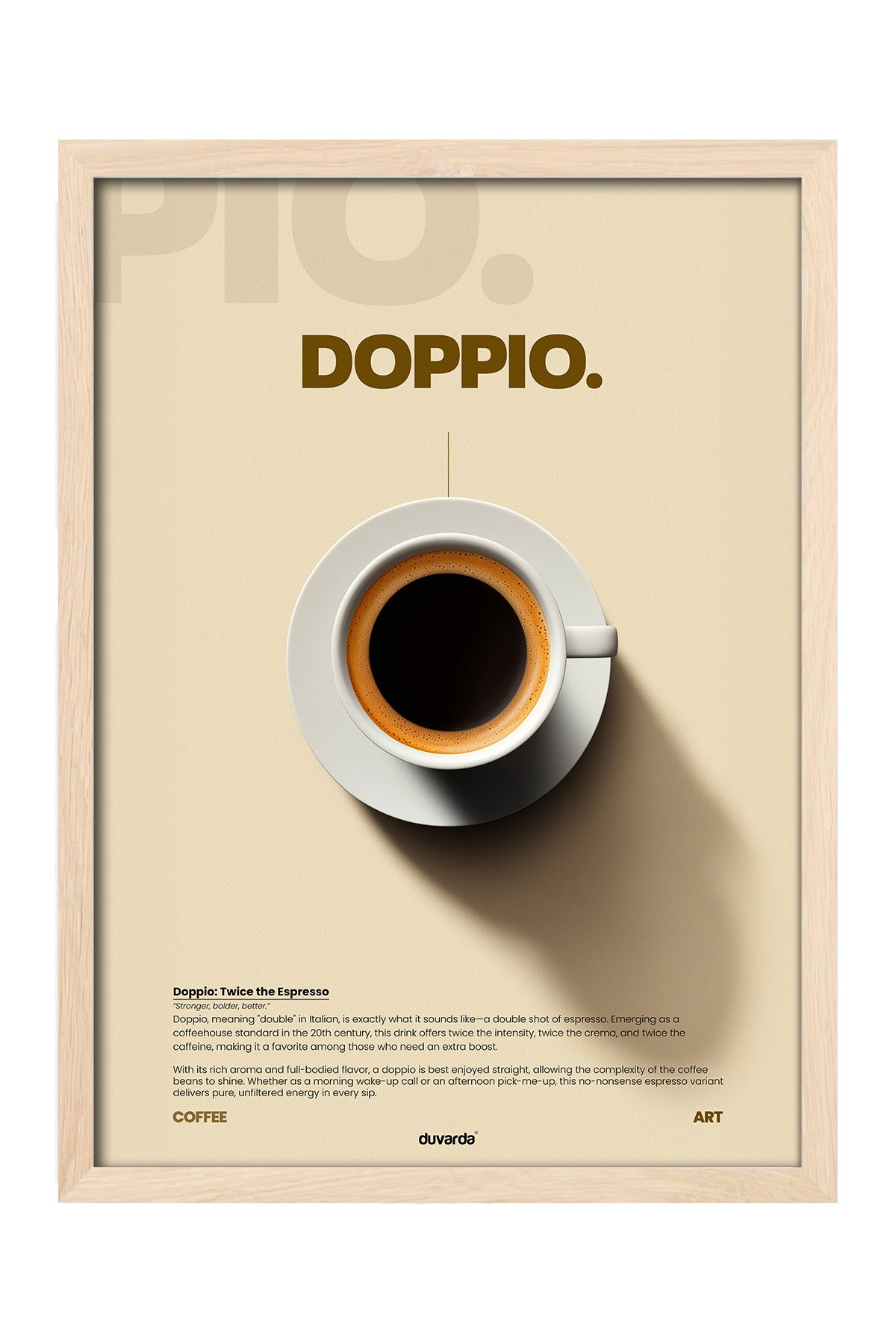 Doppio Kahve - tablo