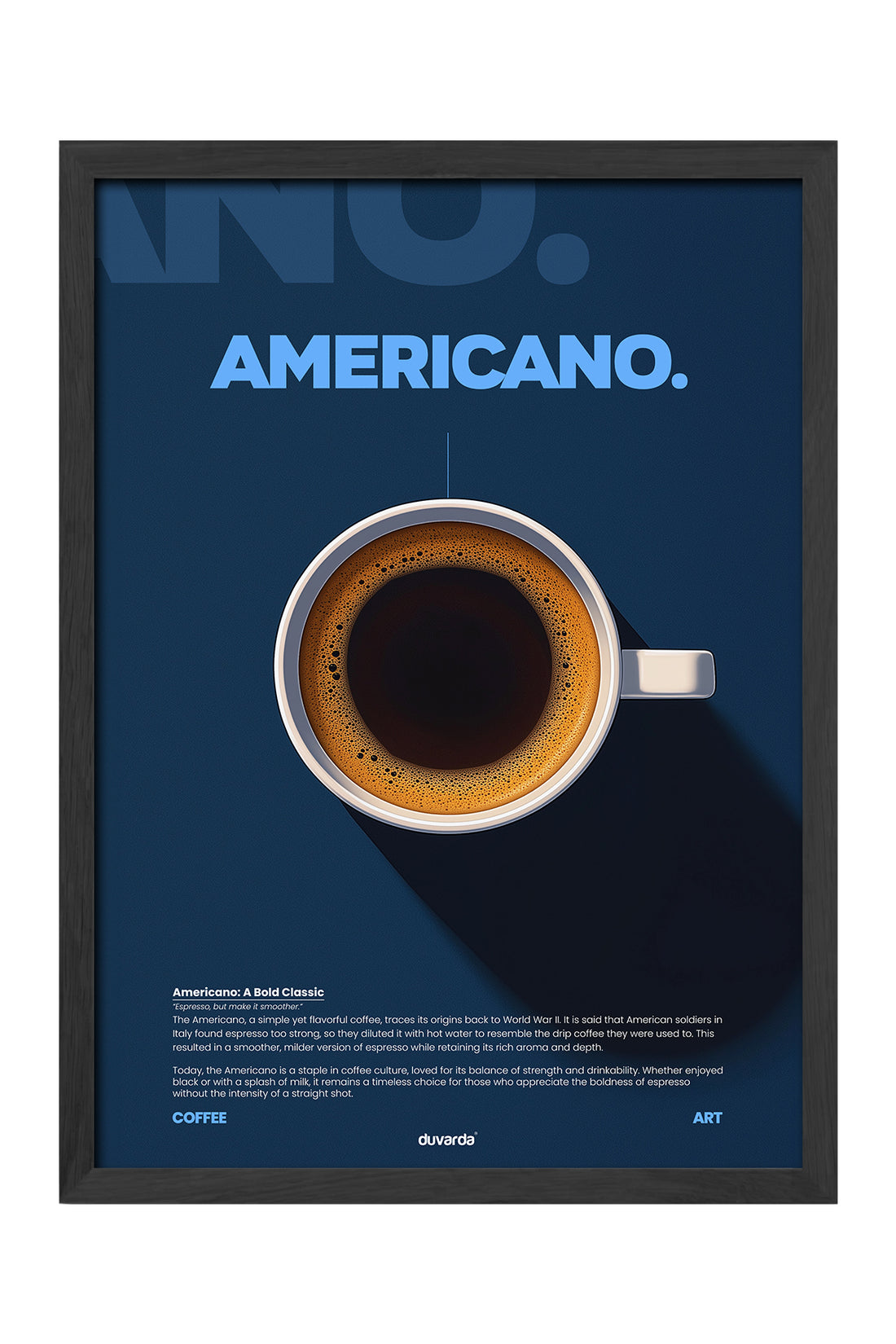 Americano Kahve - tablo