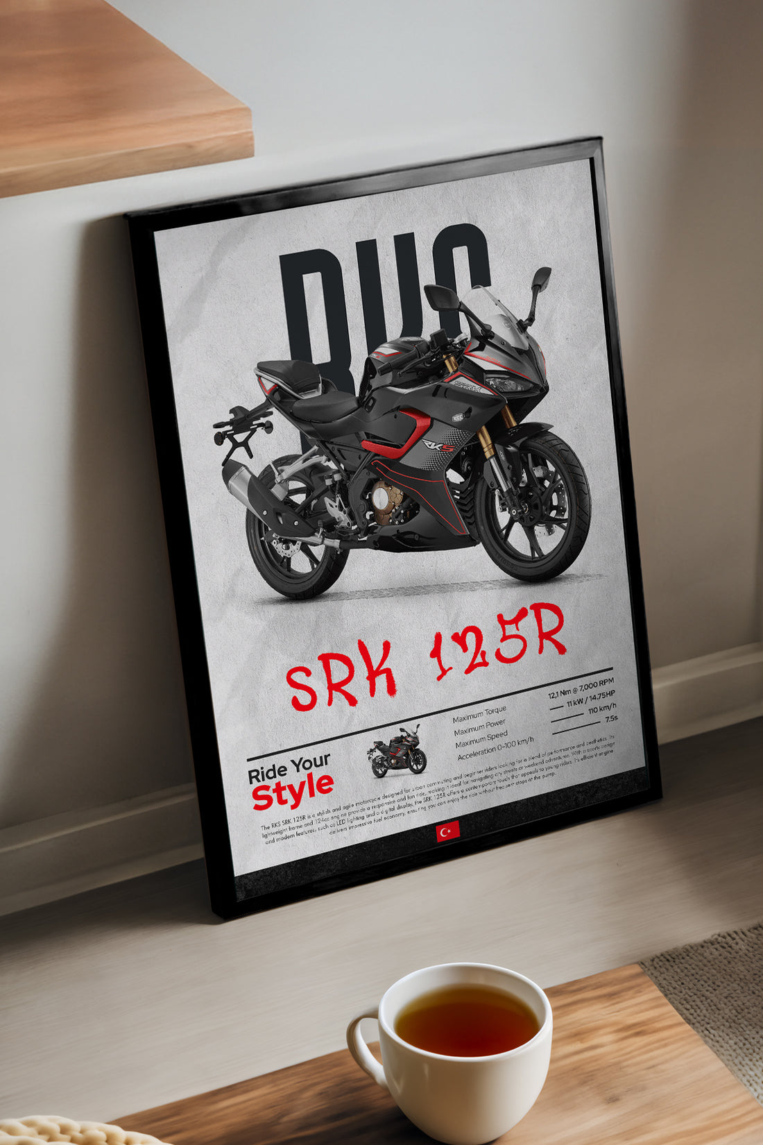 RKS SRK 125R Kırmızı