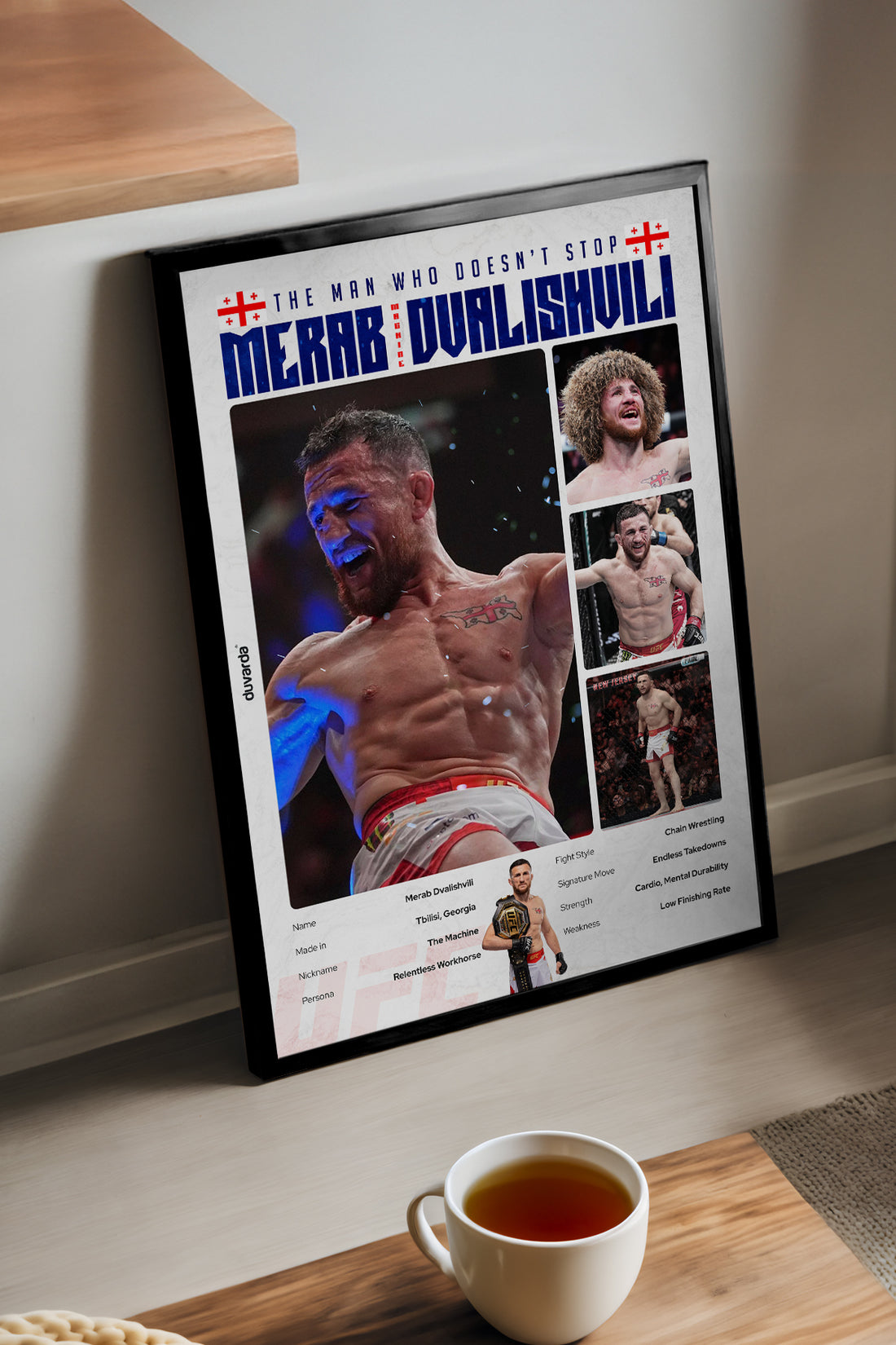 Merab Dvalishvili UFC - tablo