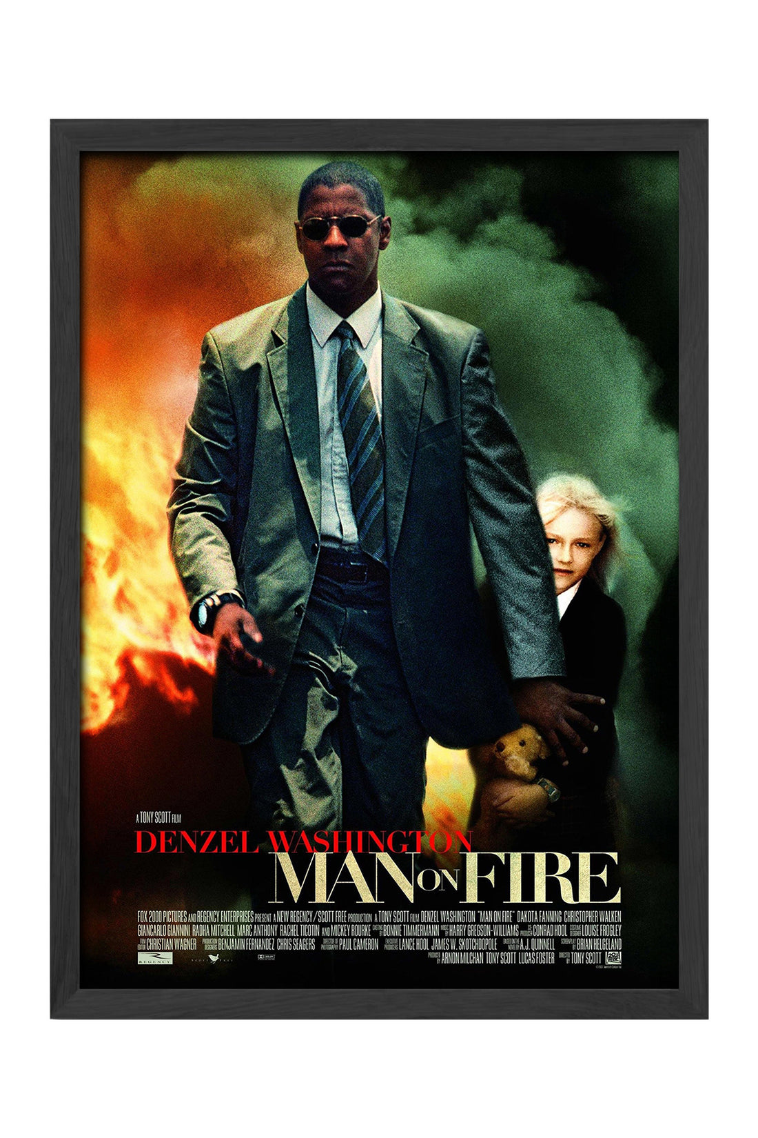 Man on Fire Gazap Ateşi - tablo