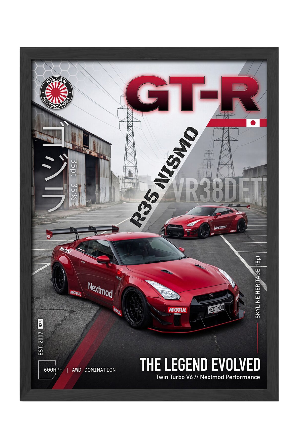 Nissan GT-R R35 Nismo - tablo