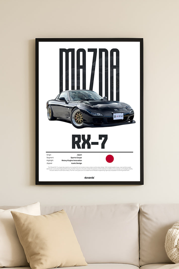 Mazda Rx-7 Araba - tablo