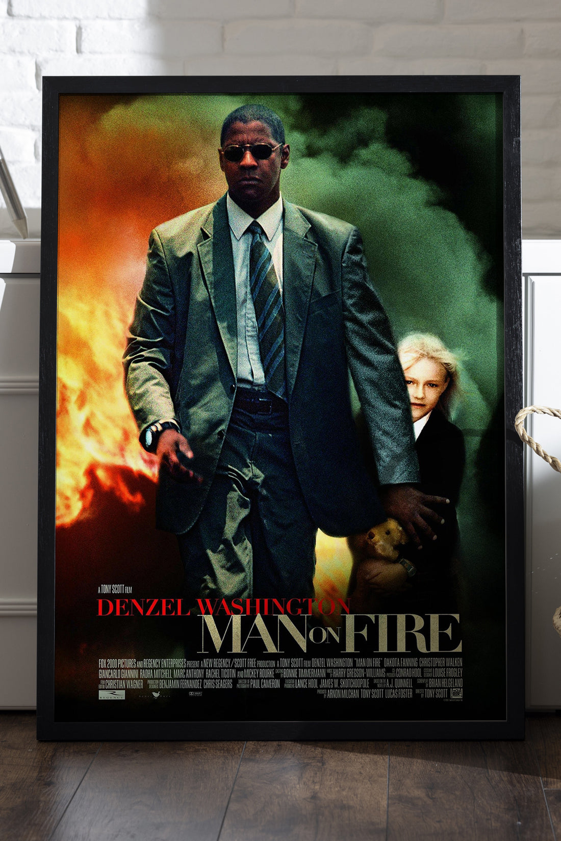 Man on Fire Gazap Ateşi - tablo