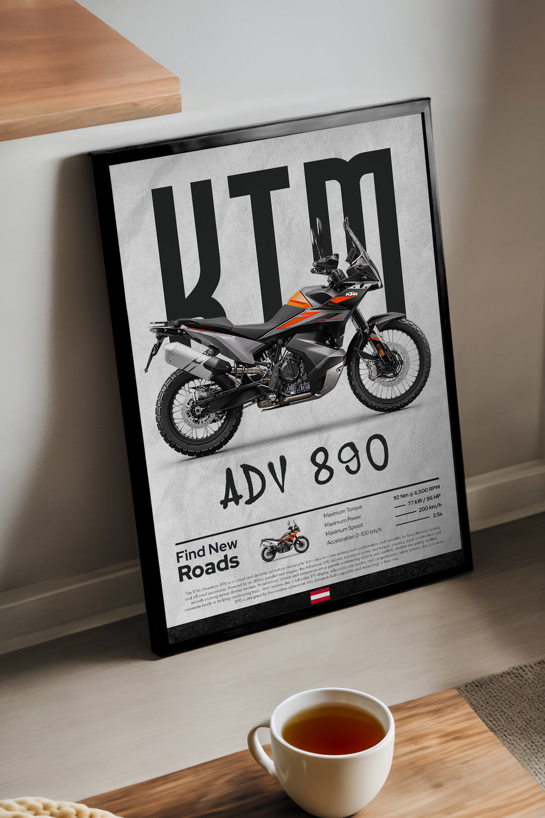 KTM ADV 890 Gri