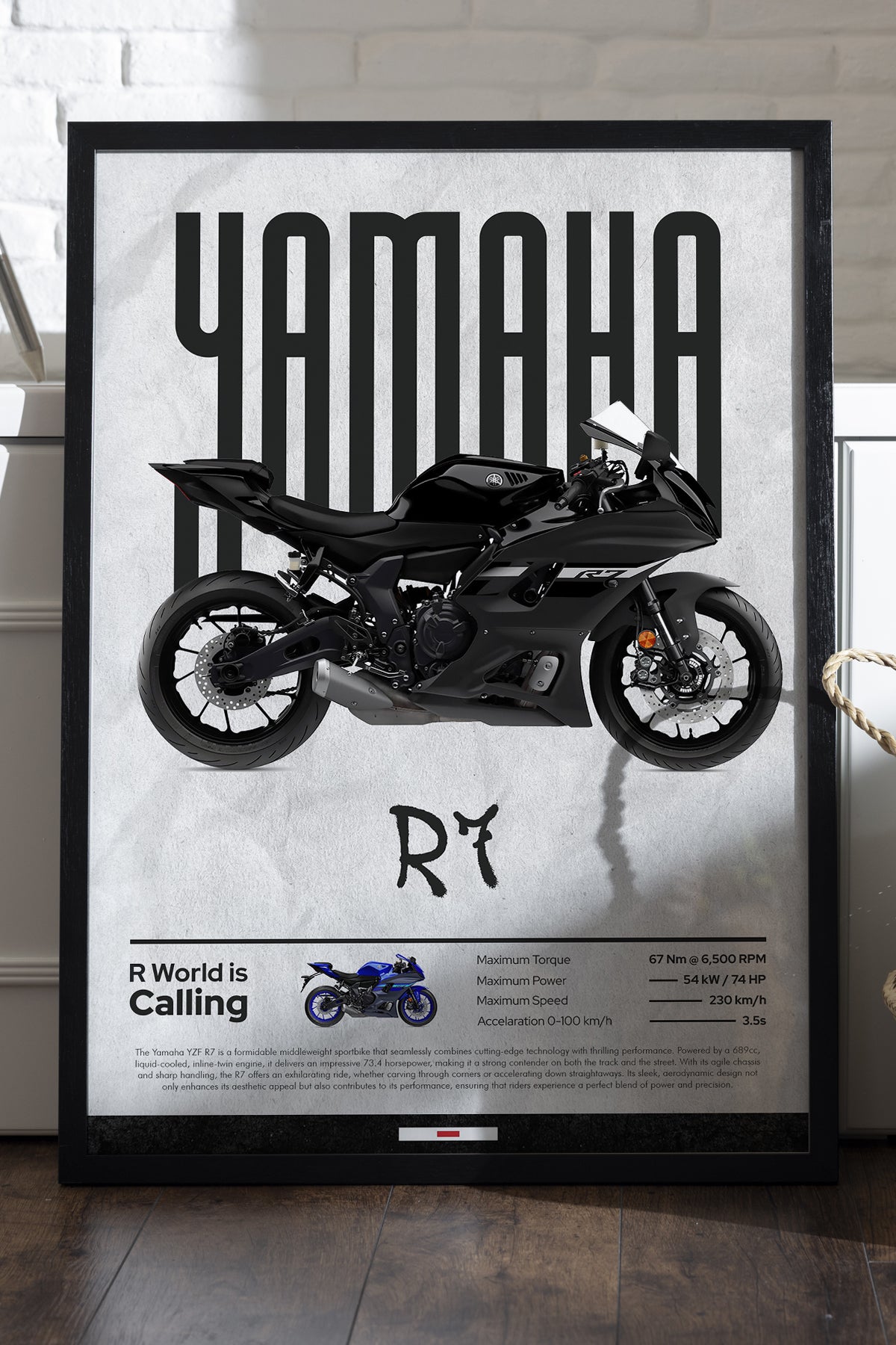 Yamaha R7 Siyah