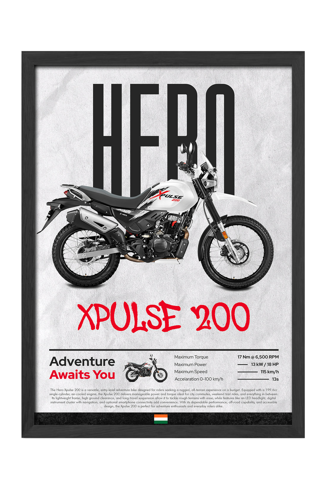 Hero X Pulse 200 Beyaz