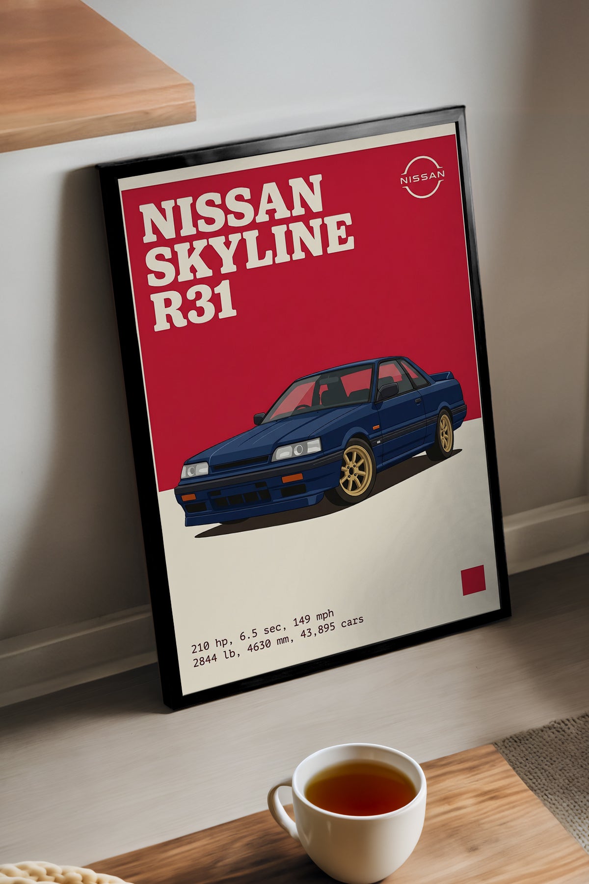 Nissan Skyline R31 Sport - tablo