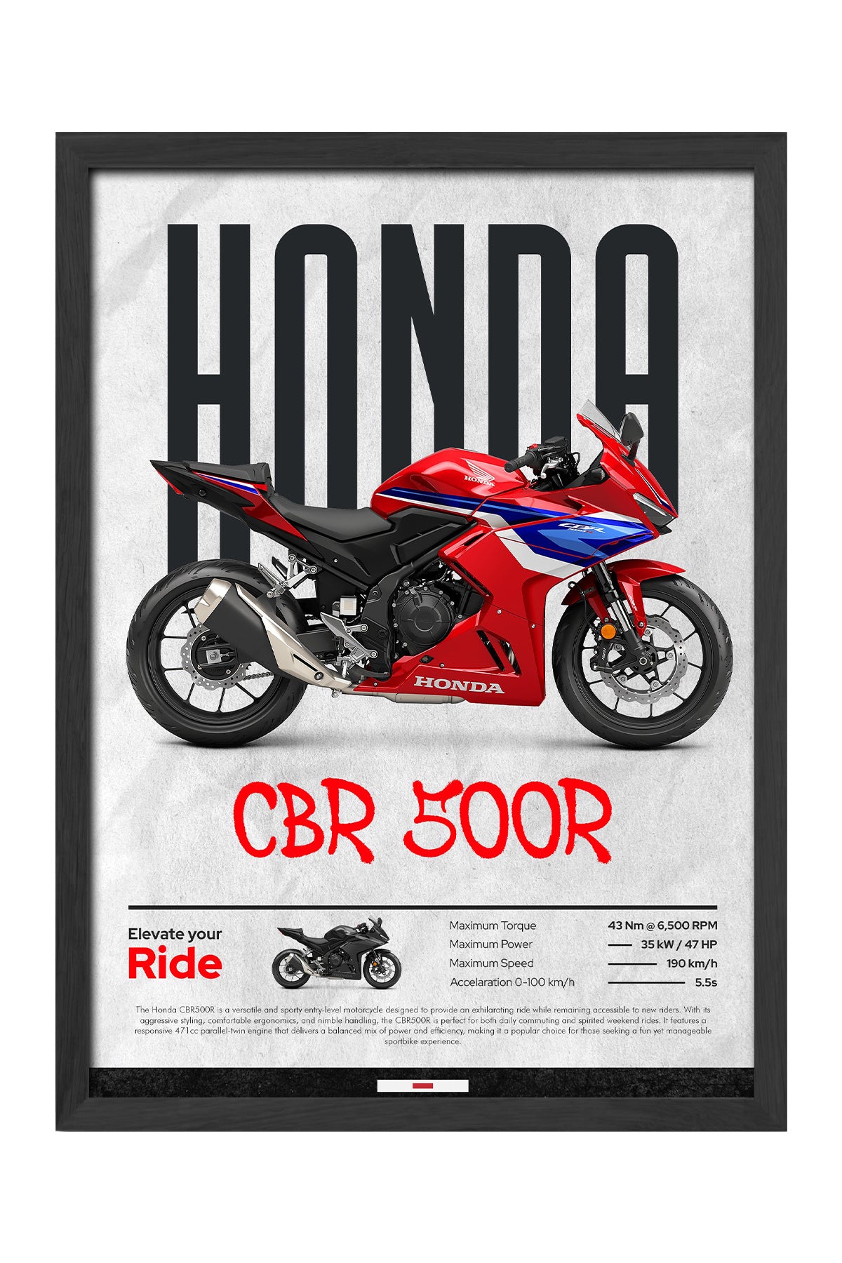 Honda CBR 500R Kırmızı