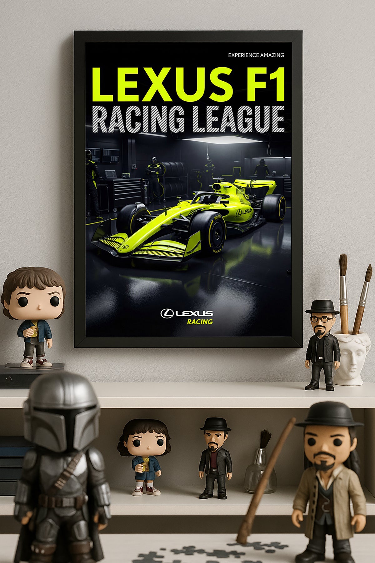 Lexus F1 - tablo