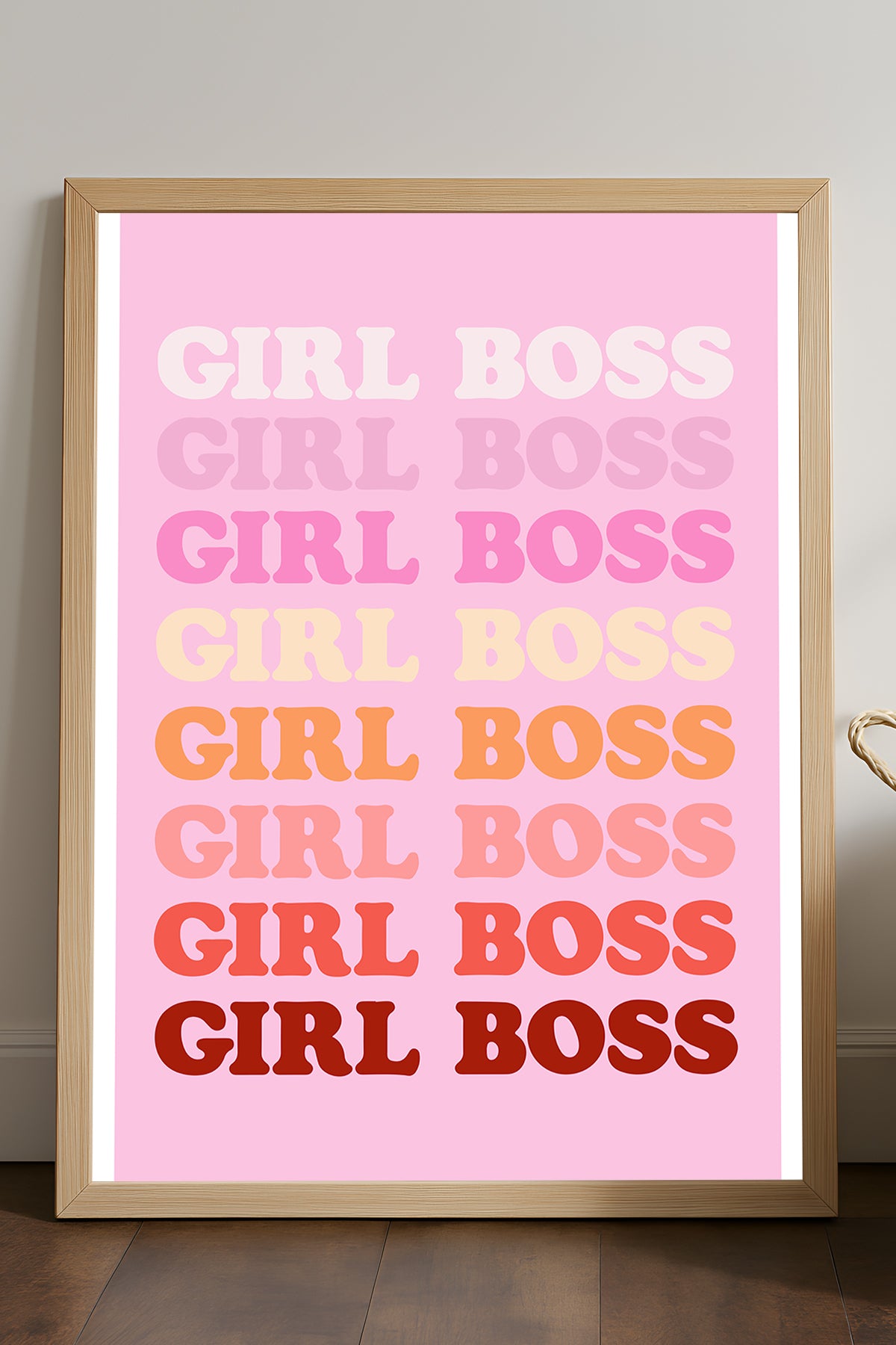 Girl Boss - tablo