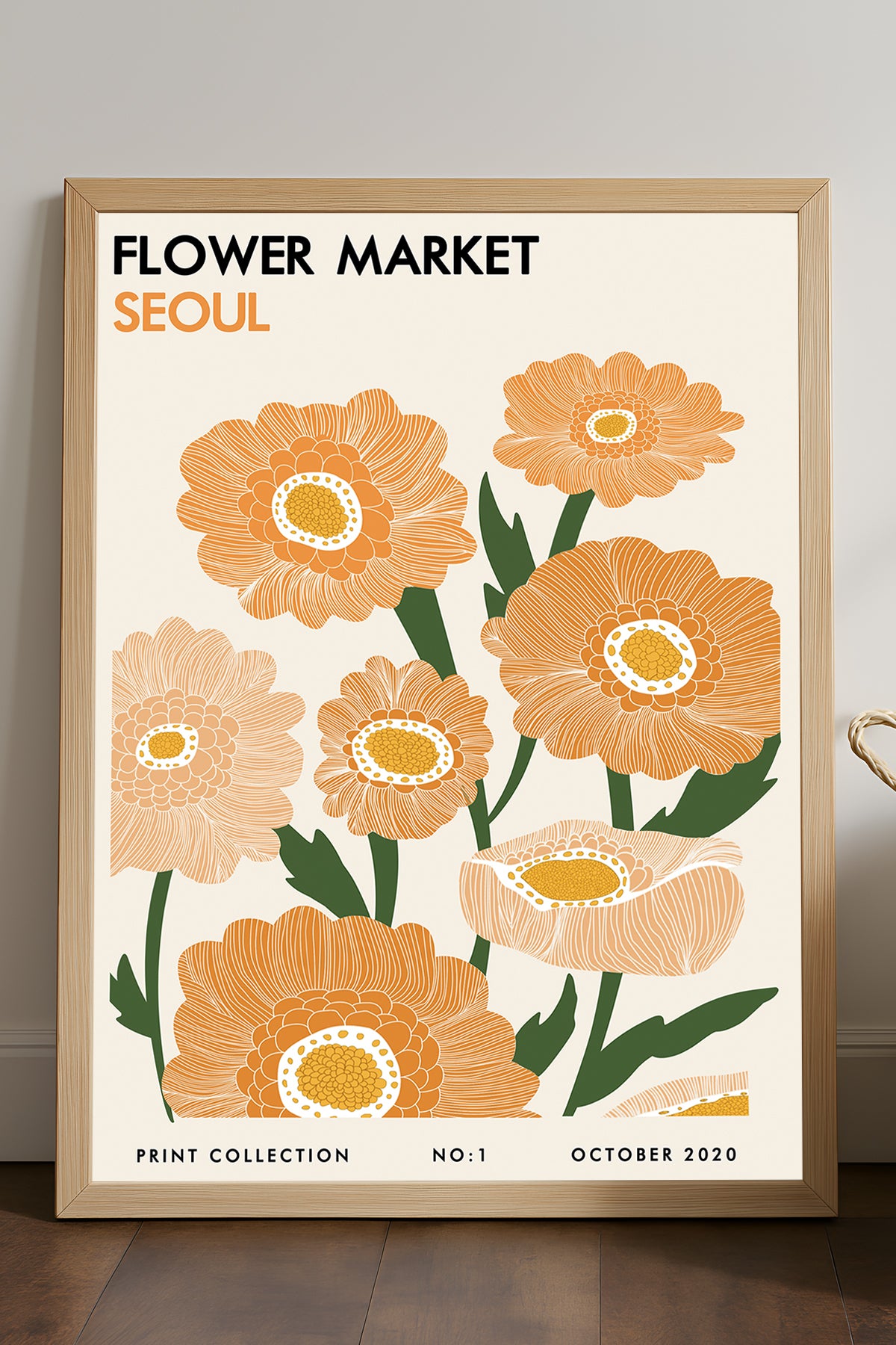 Flower Market Seul - tablo