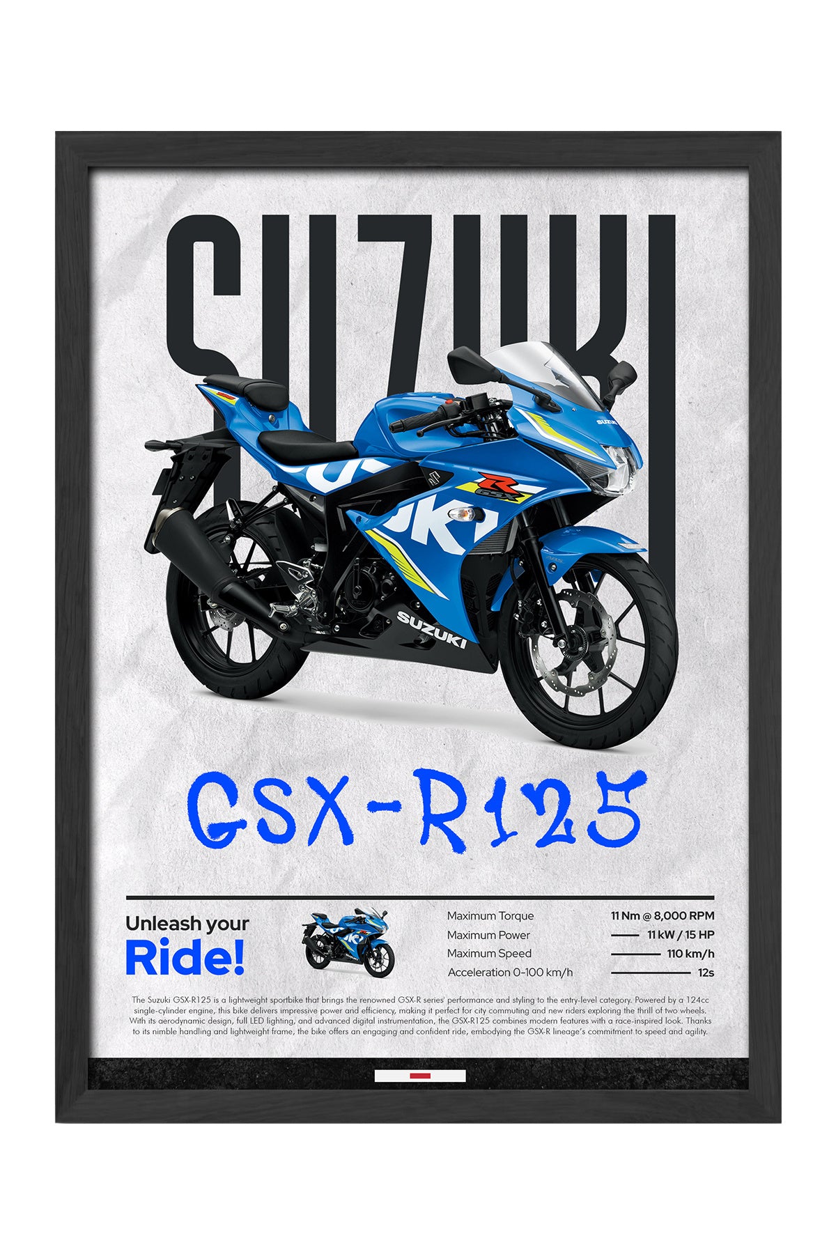 Suzuki GSX-R125 - tablo