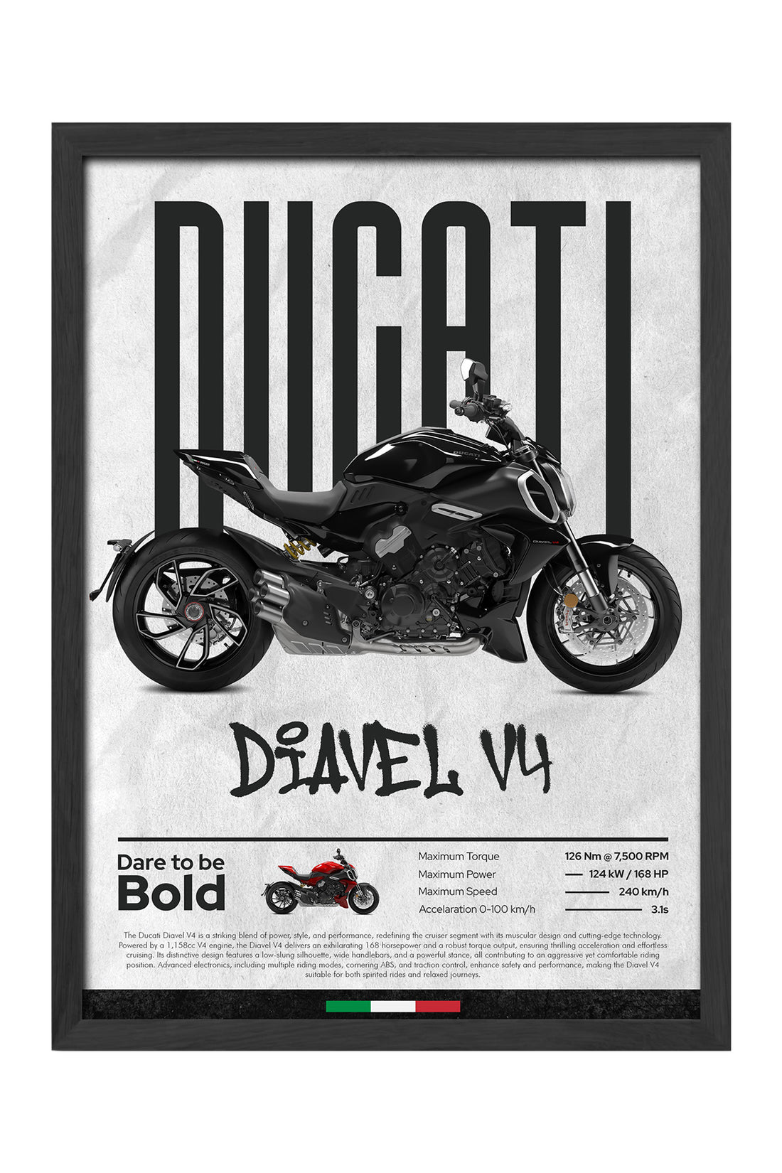 Ducati Diavel V4 Siyah