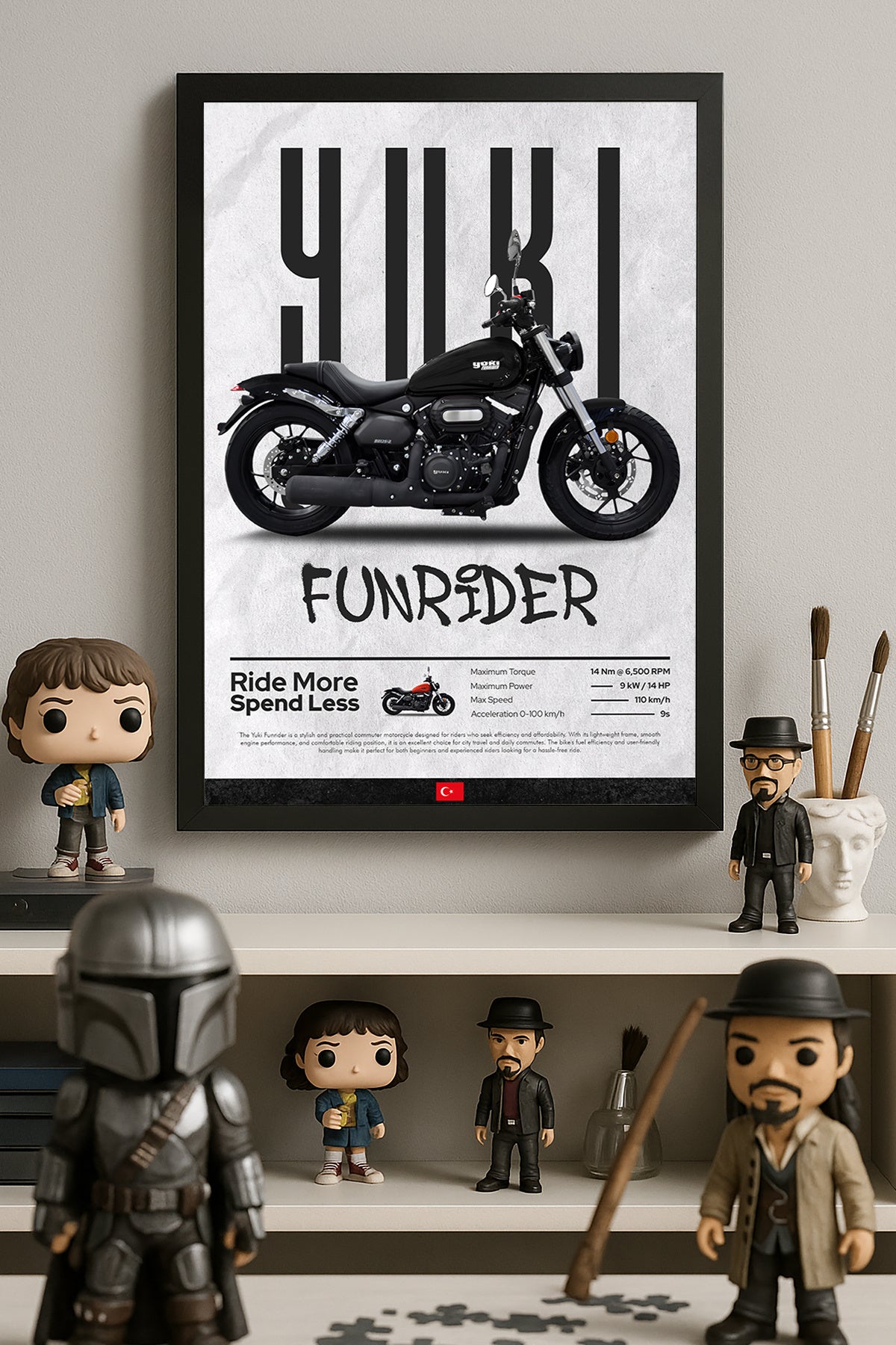 Yuki Funrider Siyah