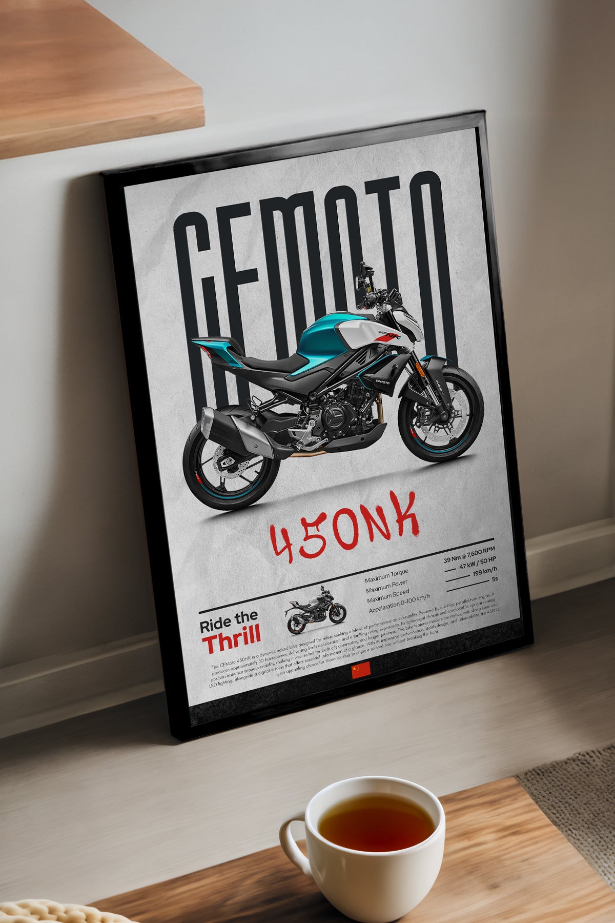 CFMOTO 450 NK Mavi