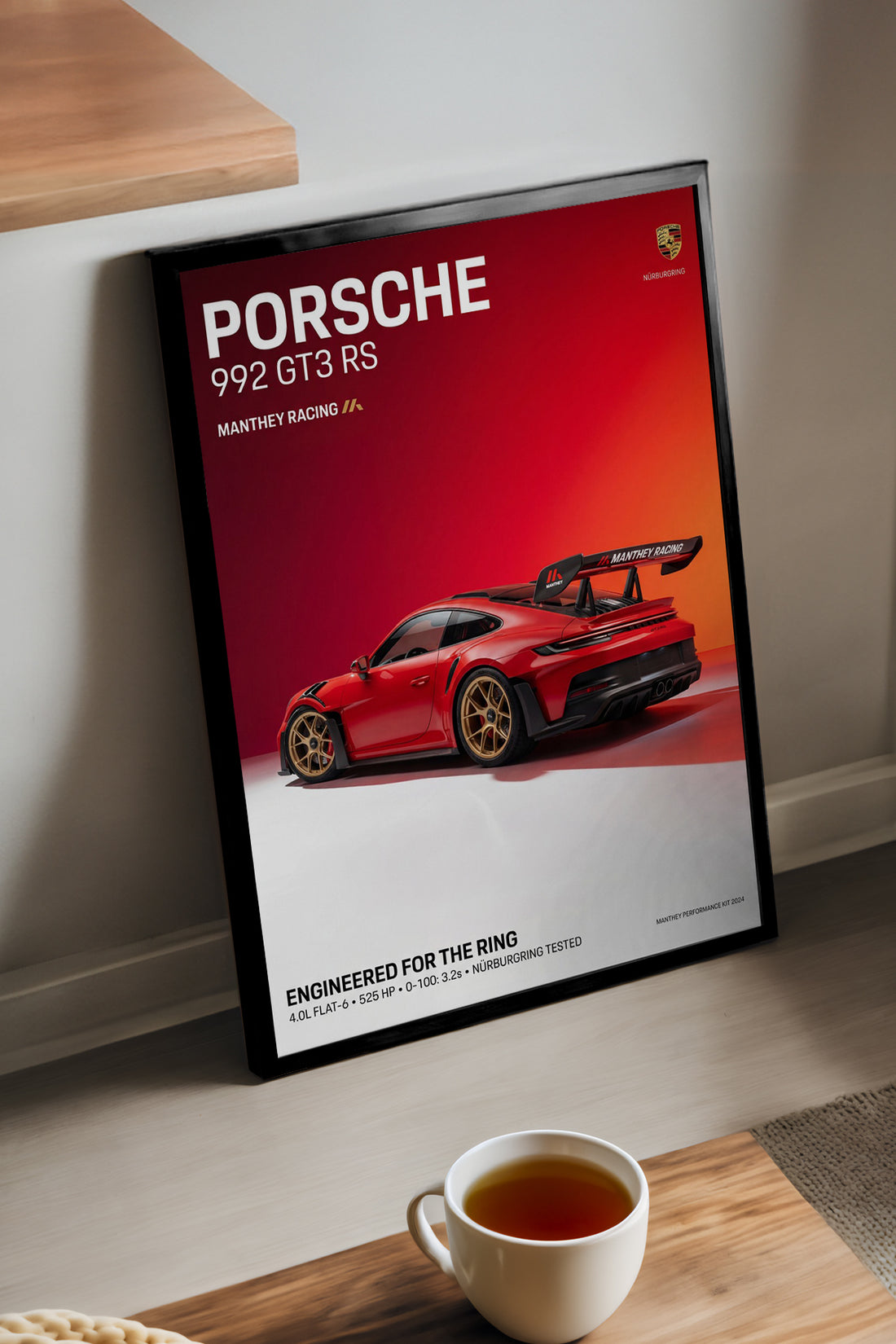 Porsche 992 GT3 RS - tablo
