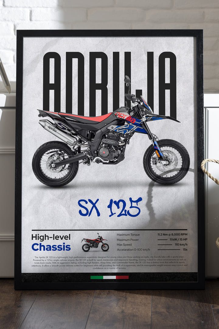 Aprilia SX 125 Mavi