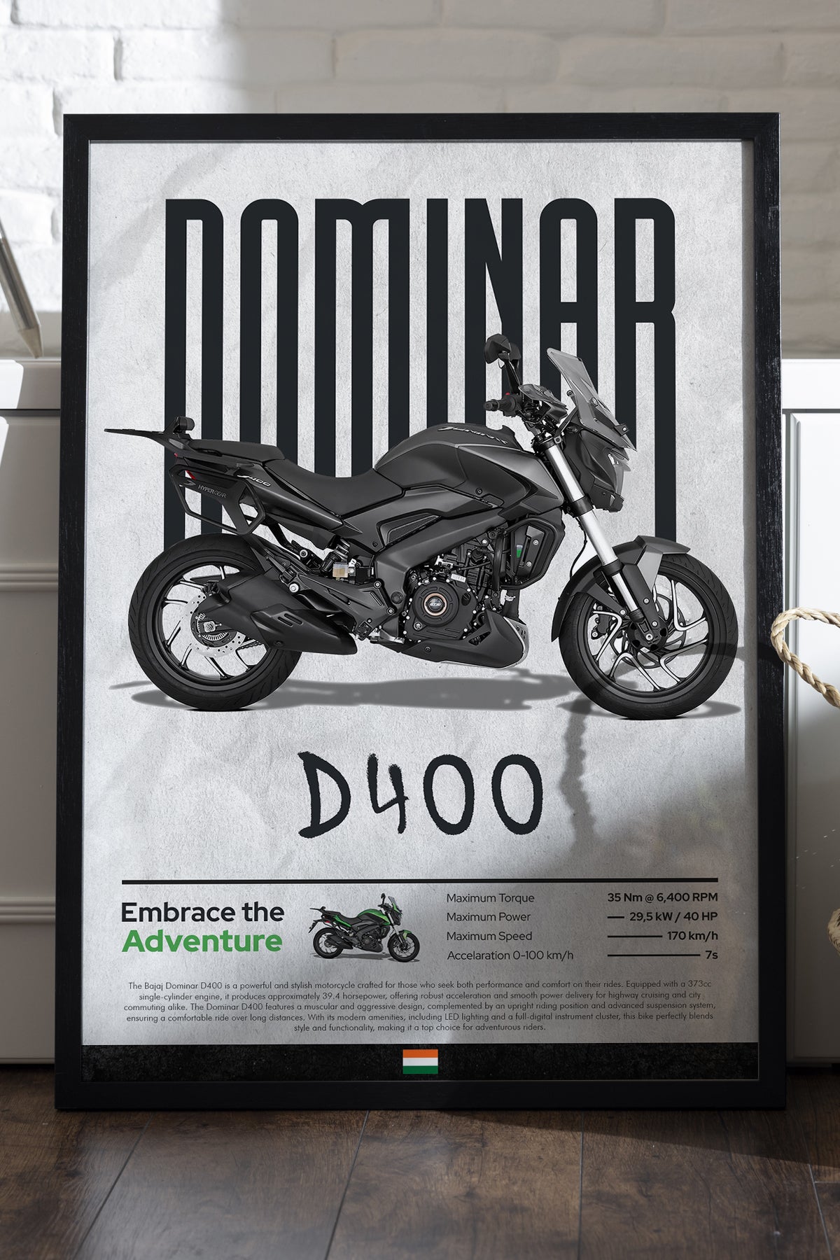 Bajaj Dominar 400 Siyah