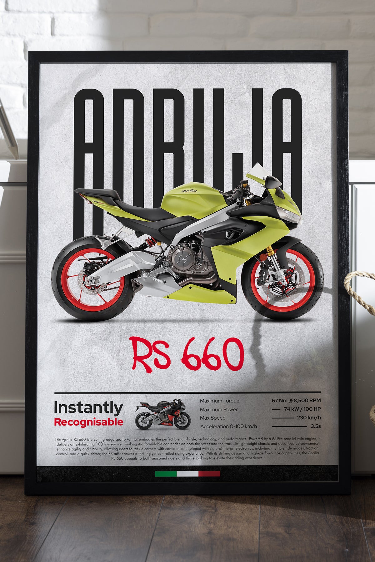 Aprilia RS 660 Sarı