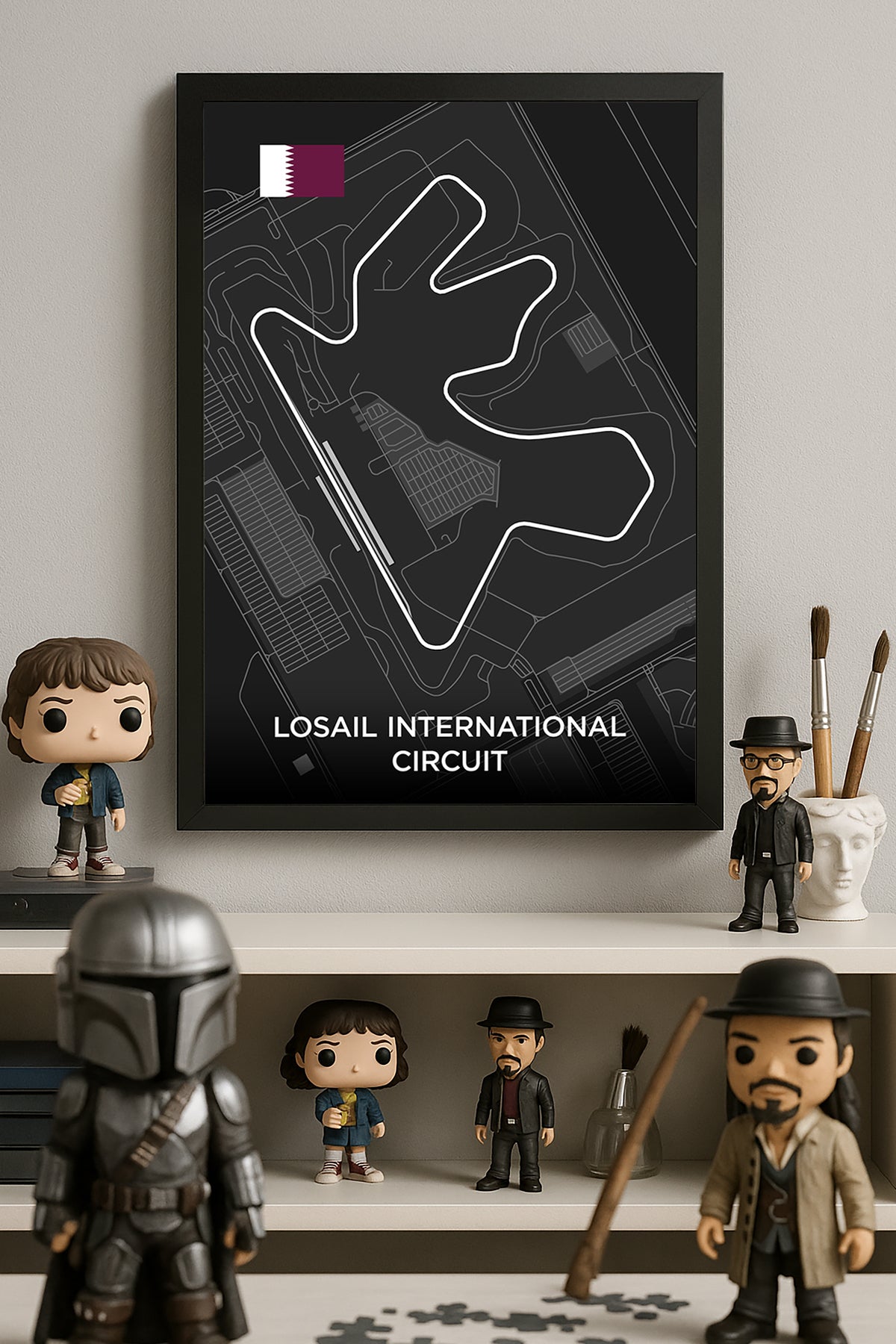 Losail Pist Haritası - tablo
