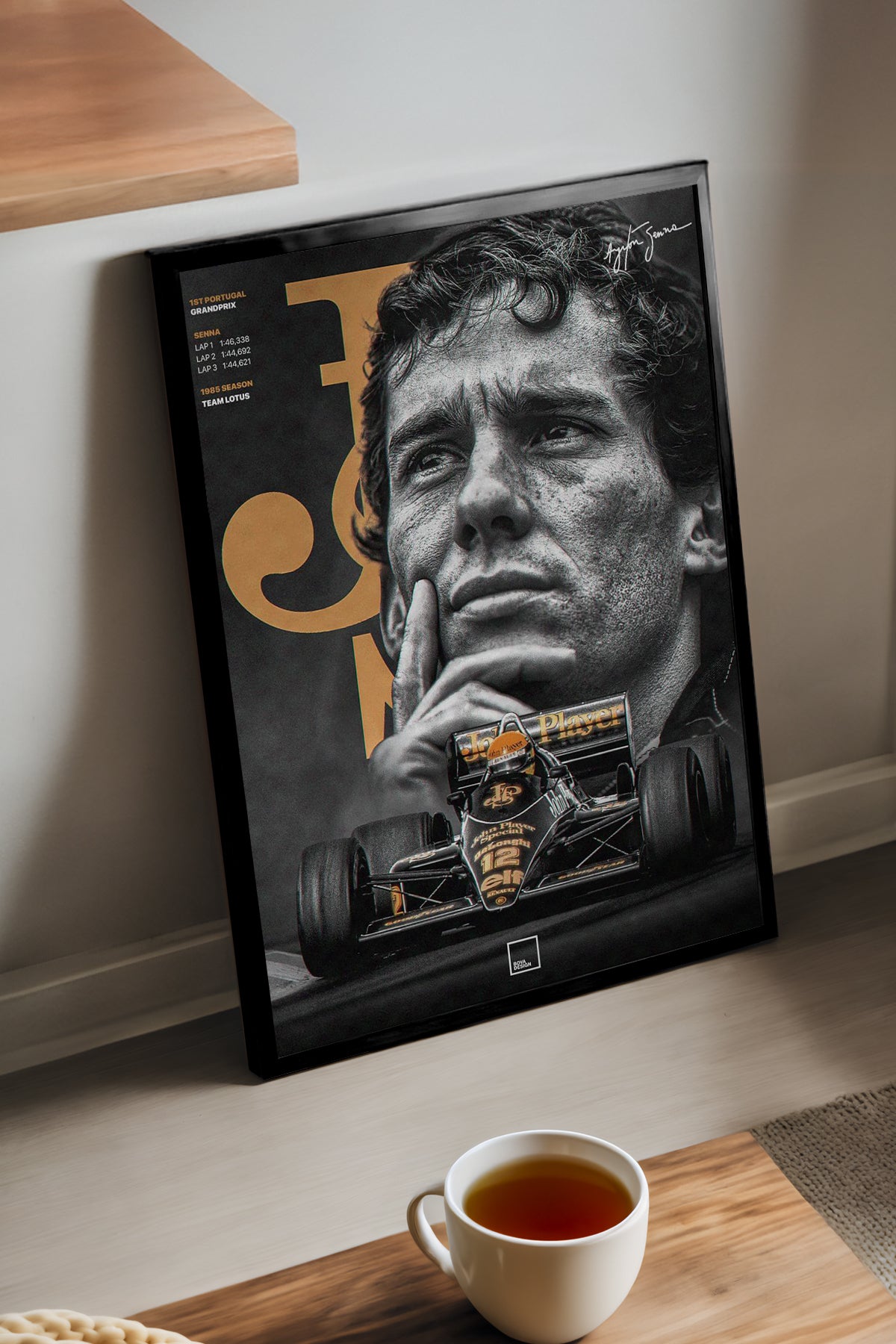 Ayrton Senna - tablo