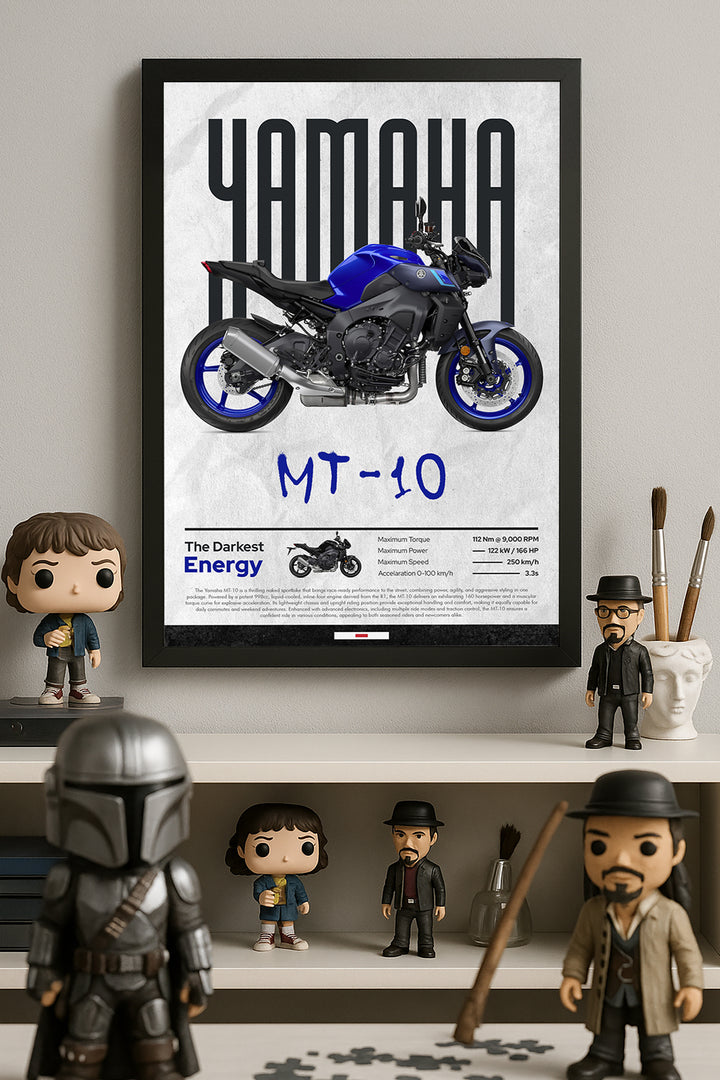 Yamaha MT-10 Mavi