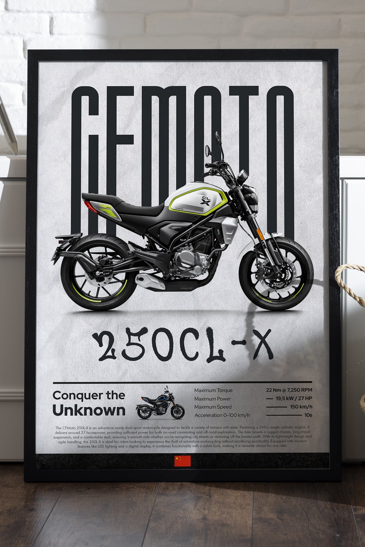 CFMOTO 250 CL-X Beyaz