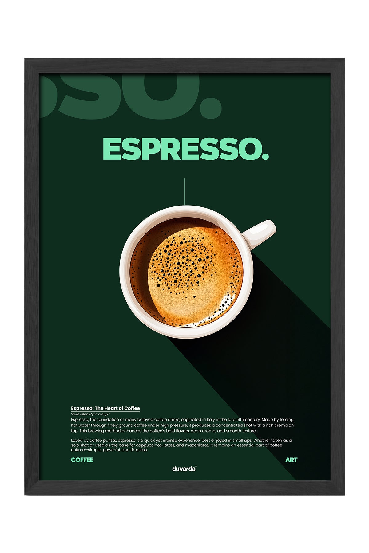 Espresso Kahve - tablo