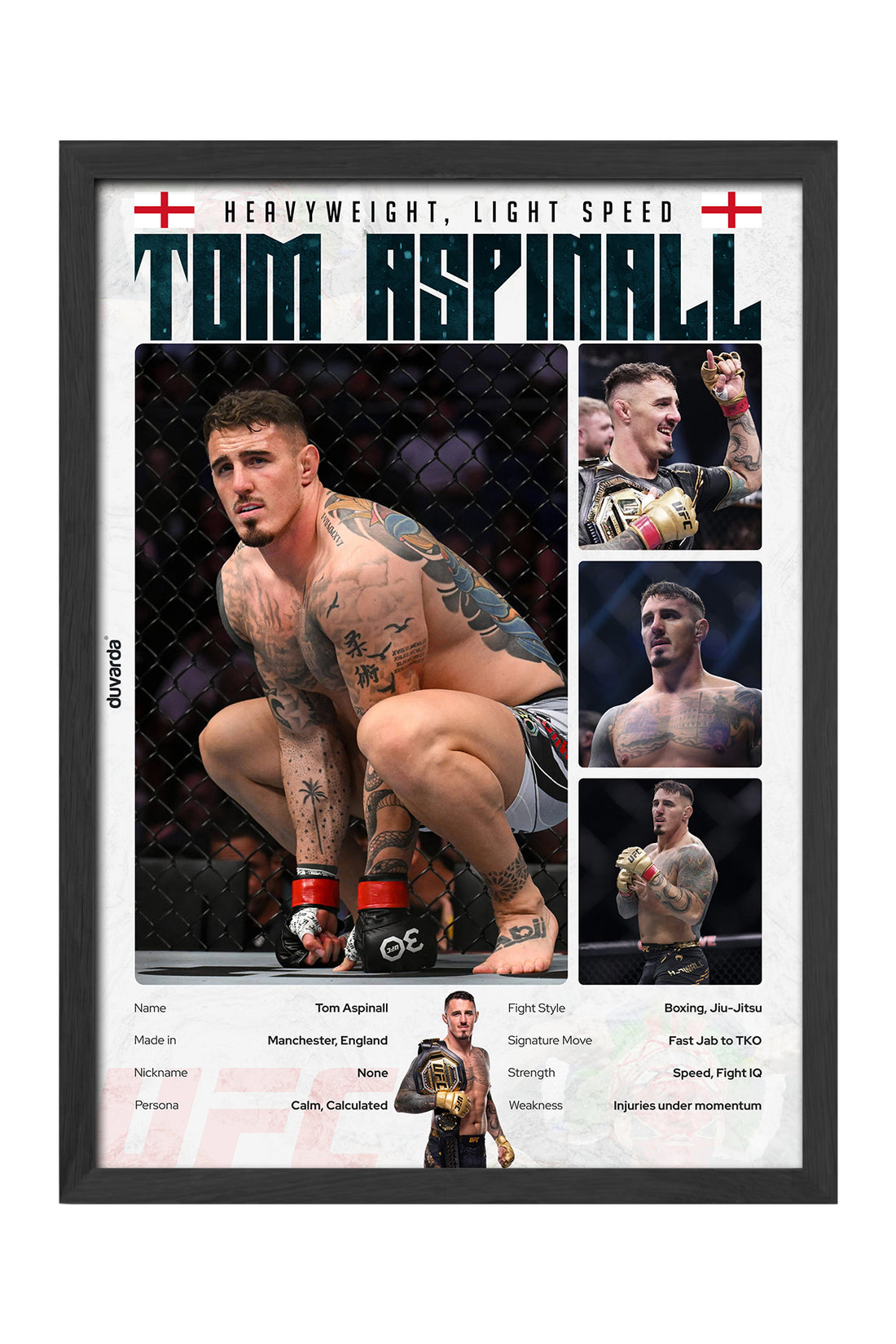 Tom Aspinall - tablo