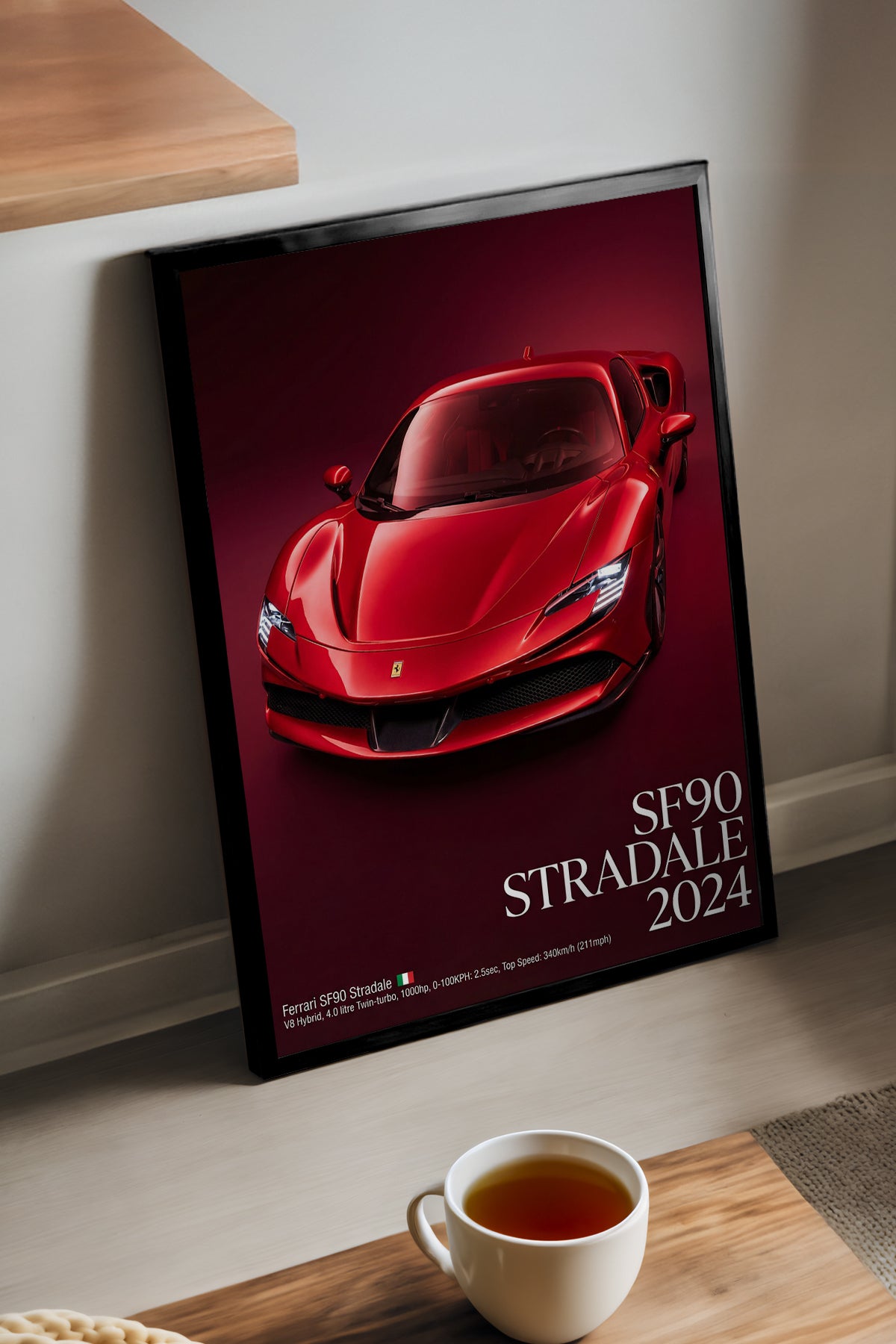 Ferrari SF90 Stardale 2024 - tablo