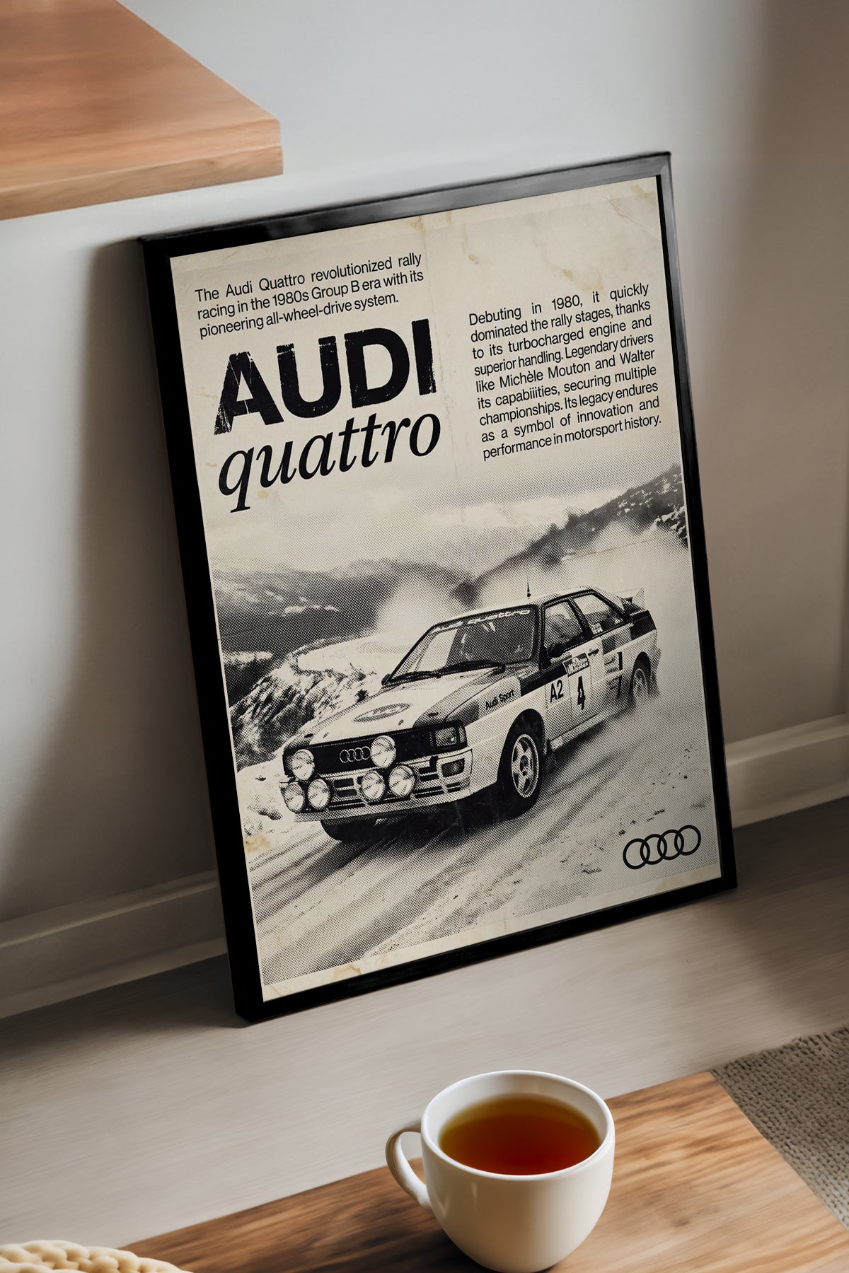 Audi Quattro - tablo