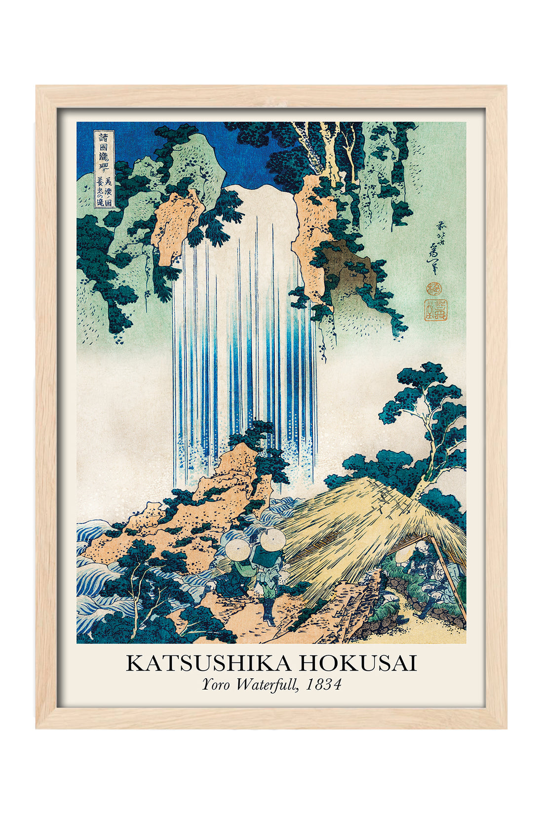 Katsushika Hokusai - tablo