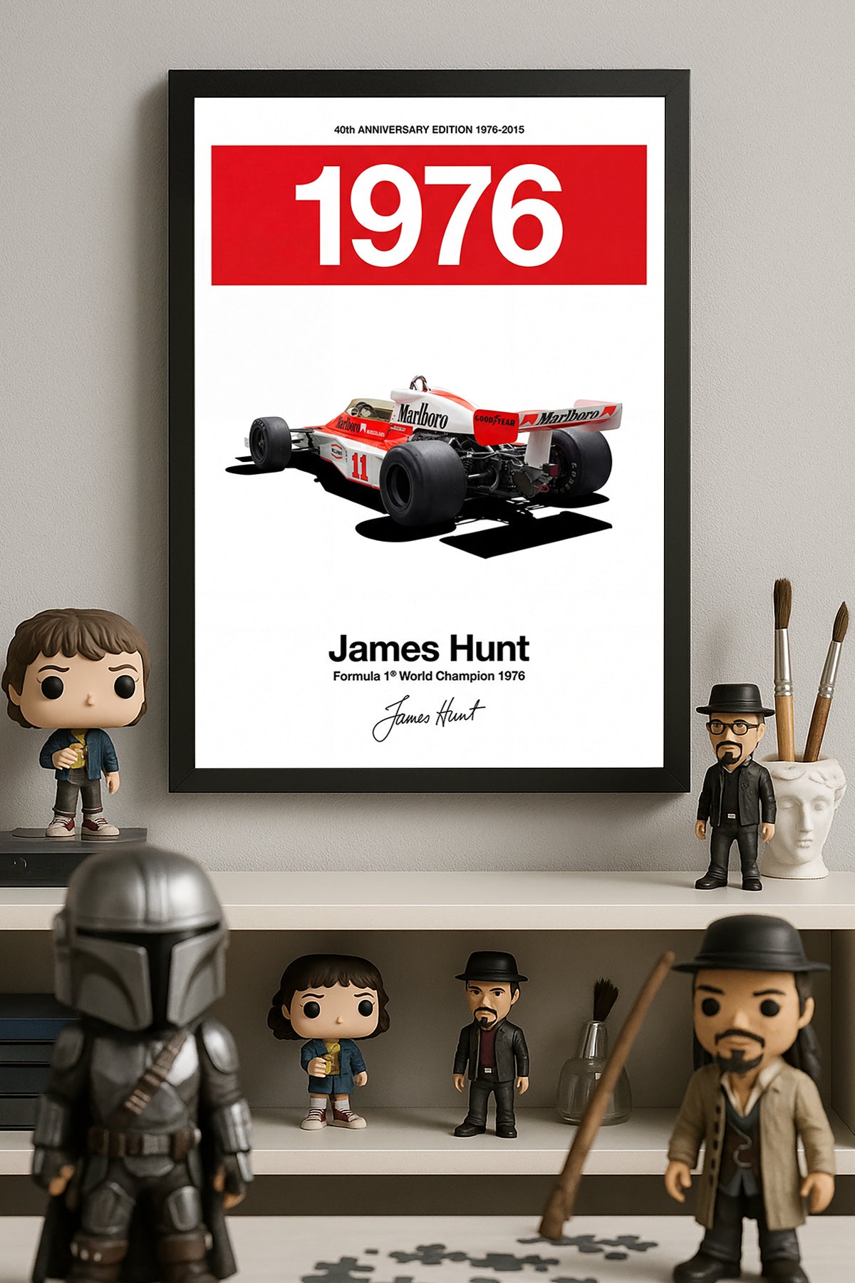 James Hunt 1976 - tablo
