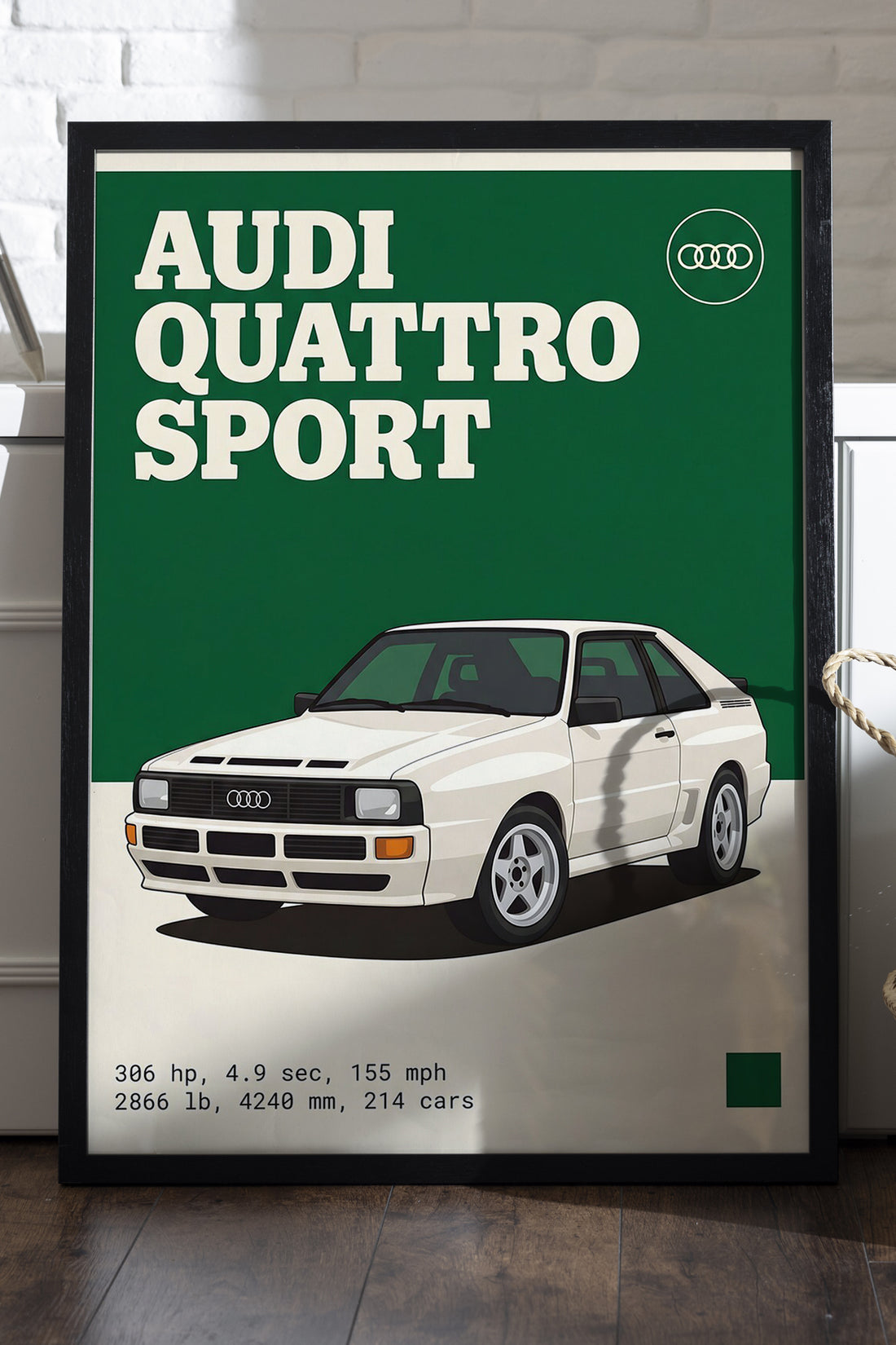 Audi Quattro Sport - tablo