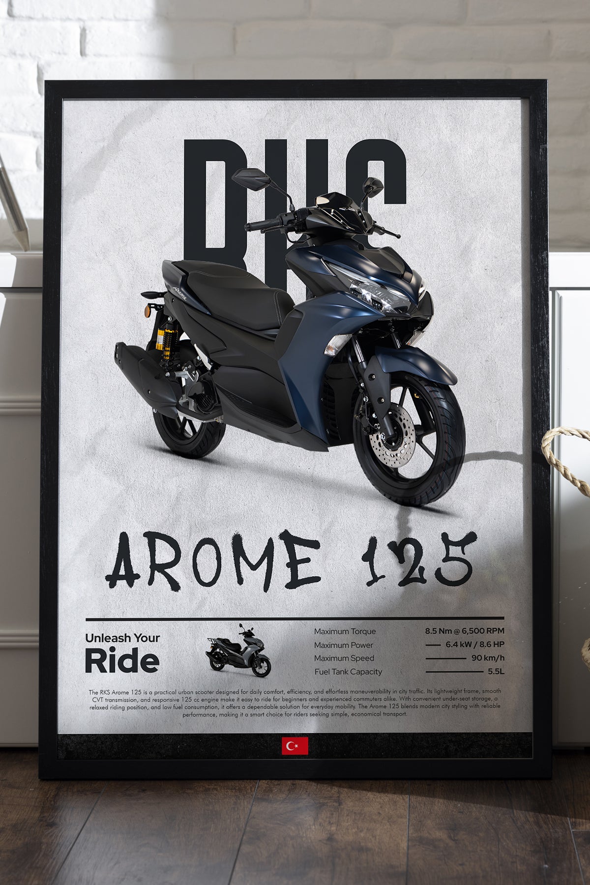 RKS Arome 125 Mavi