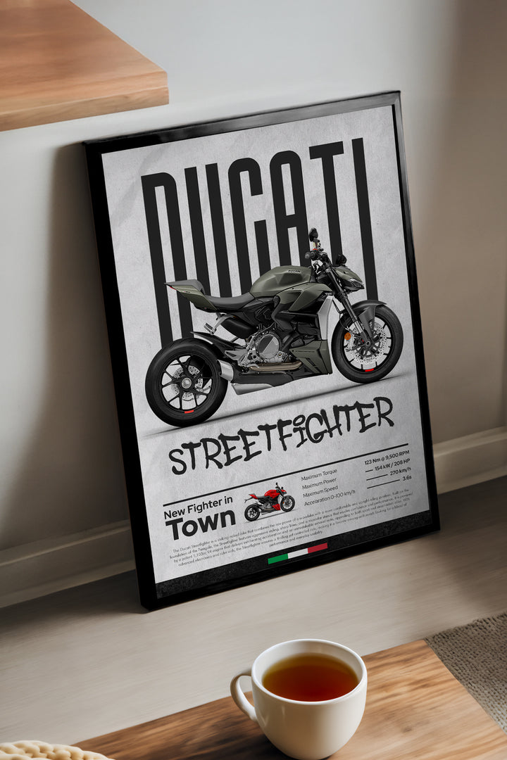 Ducati Street Fighter - tablo
