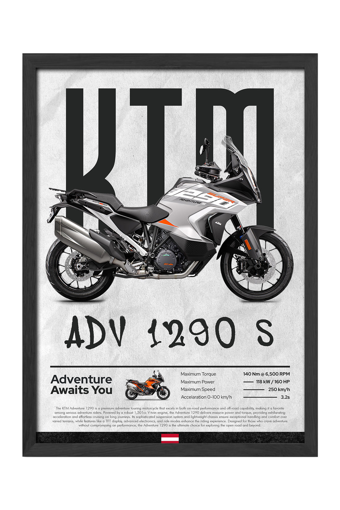 KTM ADV 1290 S Beyaz