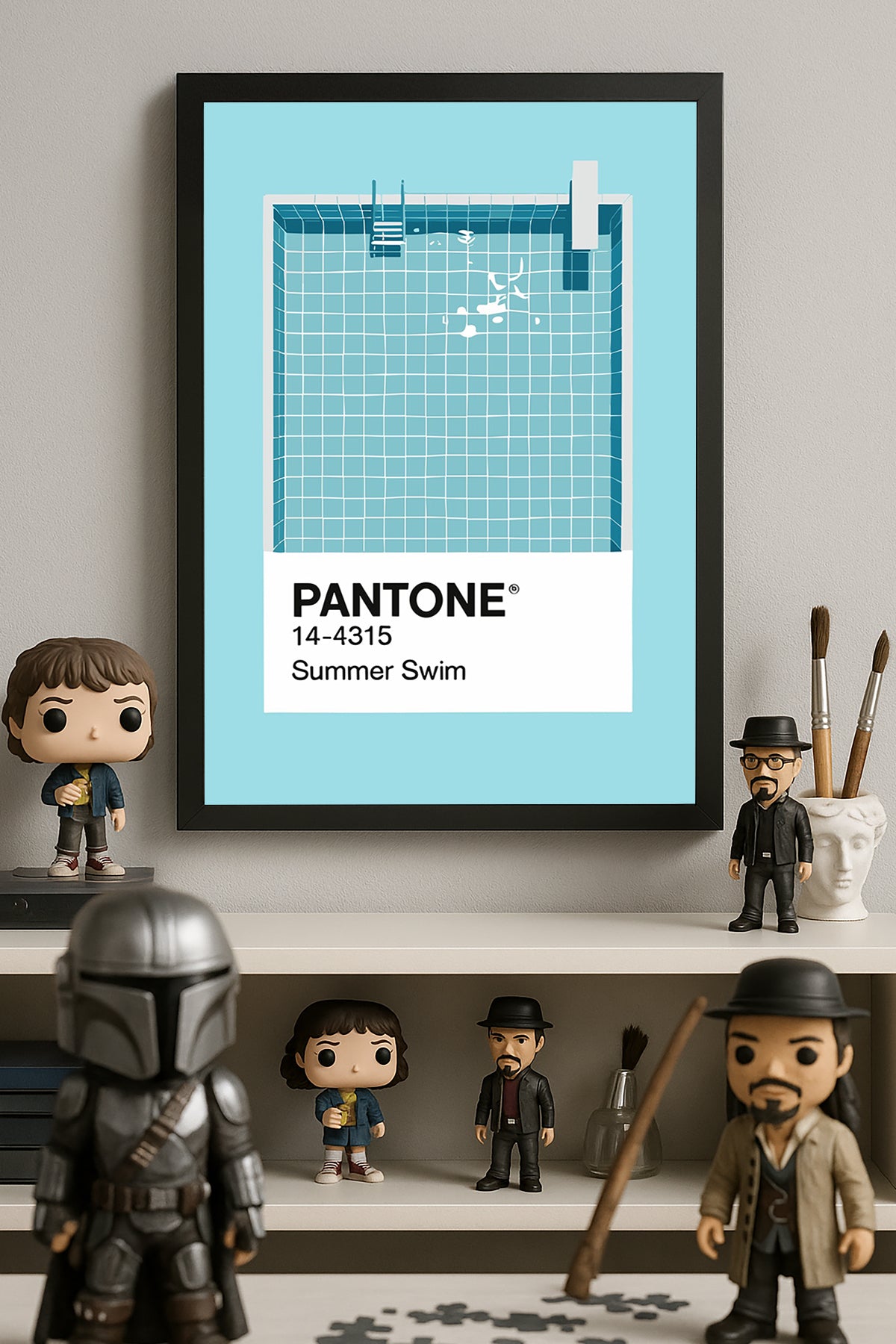 Pantone Havuz Mavisi - tablo