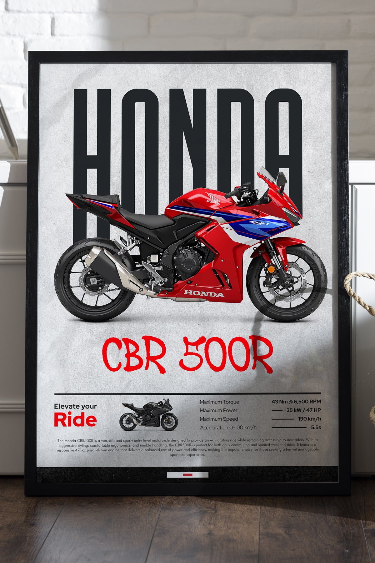 Honda CBR 500R Kırmızı