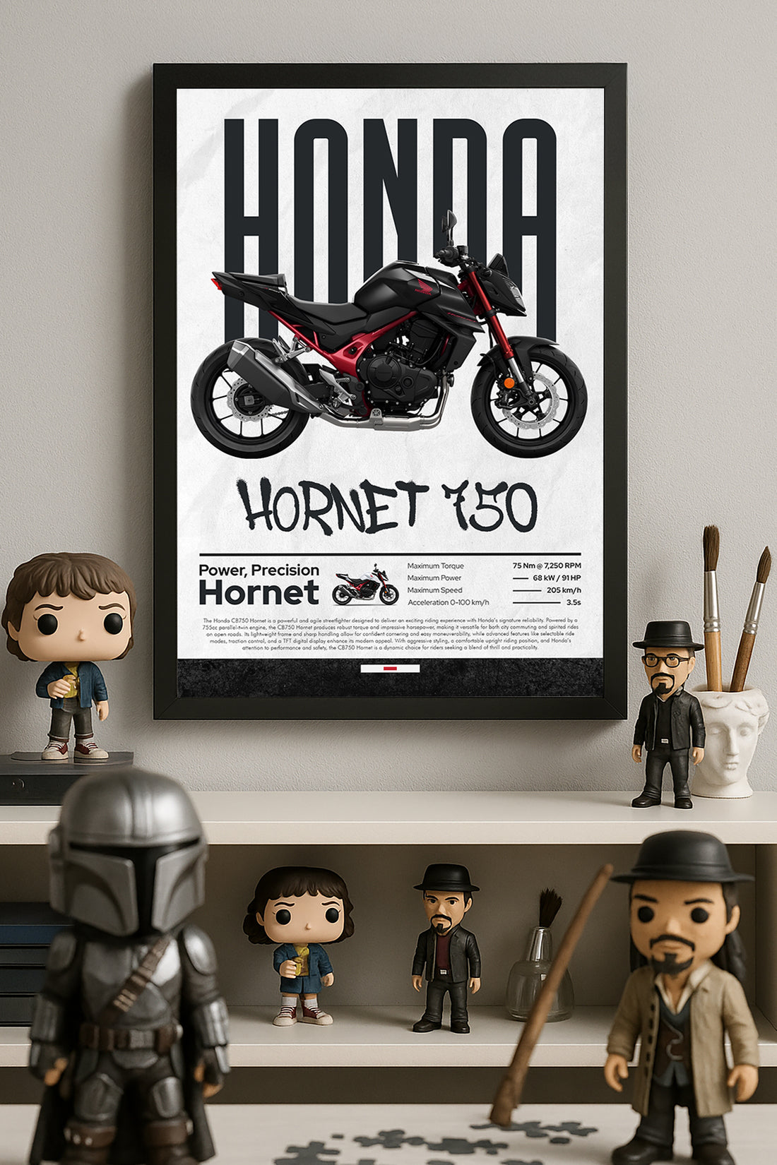 Honda Hornet 750 - tablo