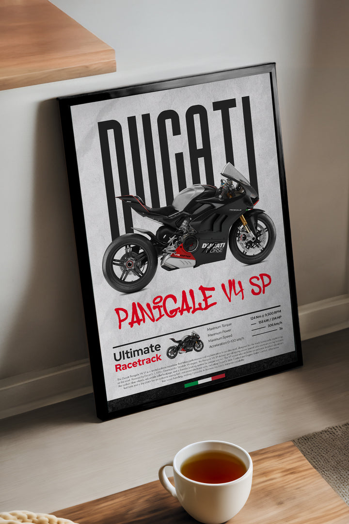 Ducati Panigale V4 SP - tablo