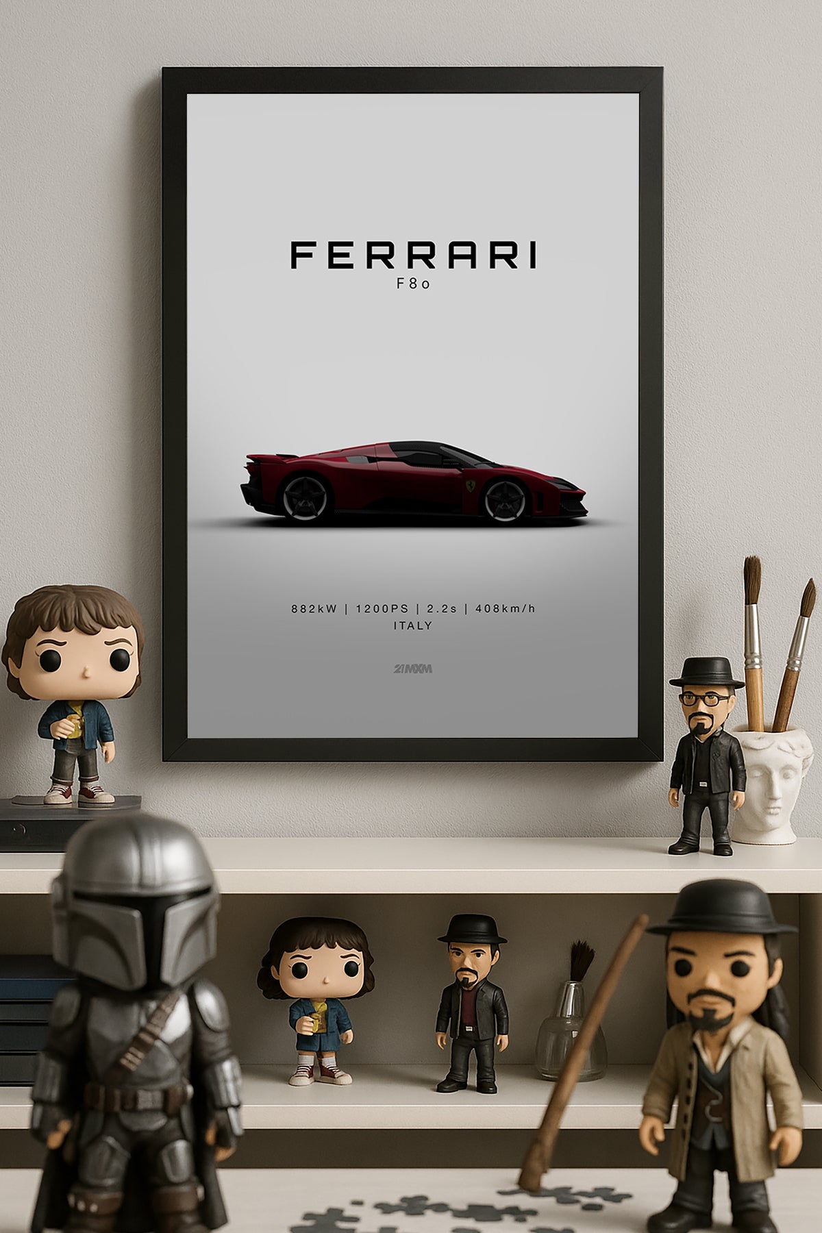 Ferrari F80 - tablo
