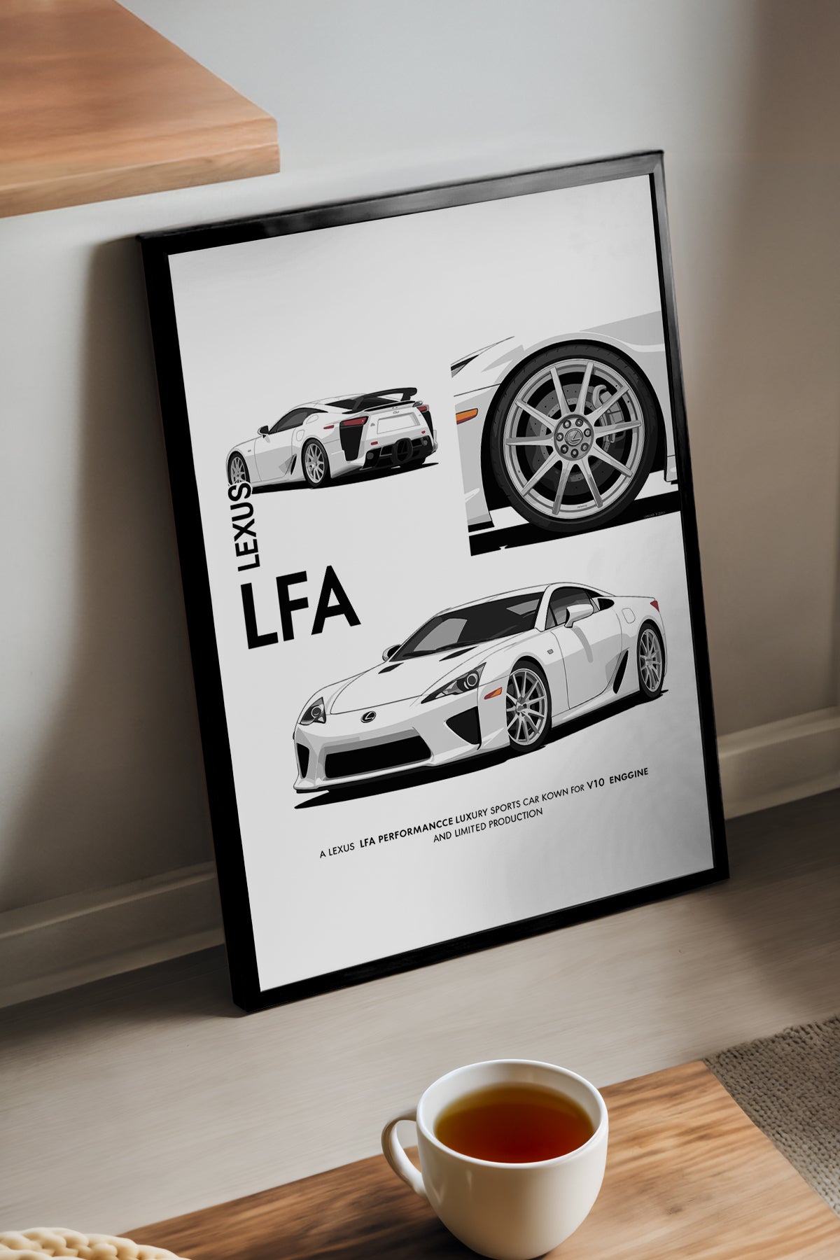 Lexus LFA - tablo