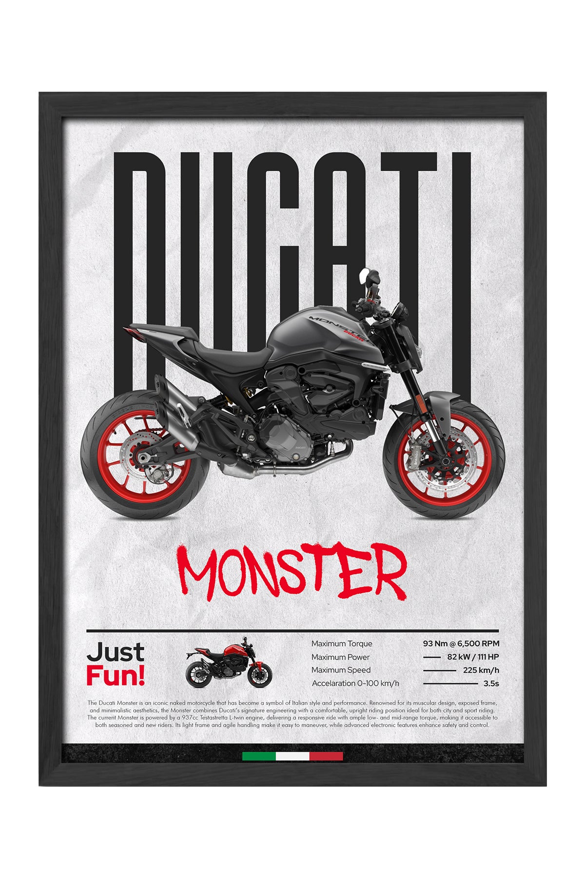 Ducati Monster Gri