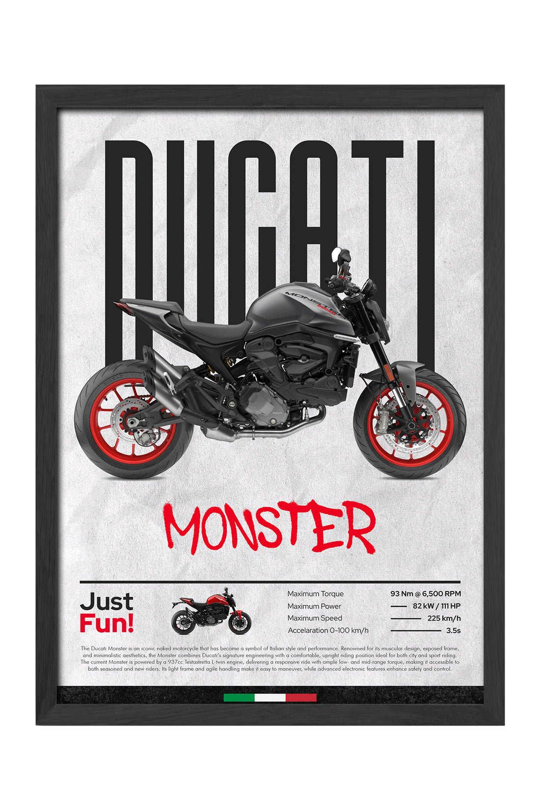 Ducati Monster Gri